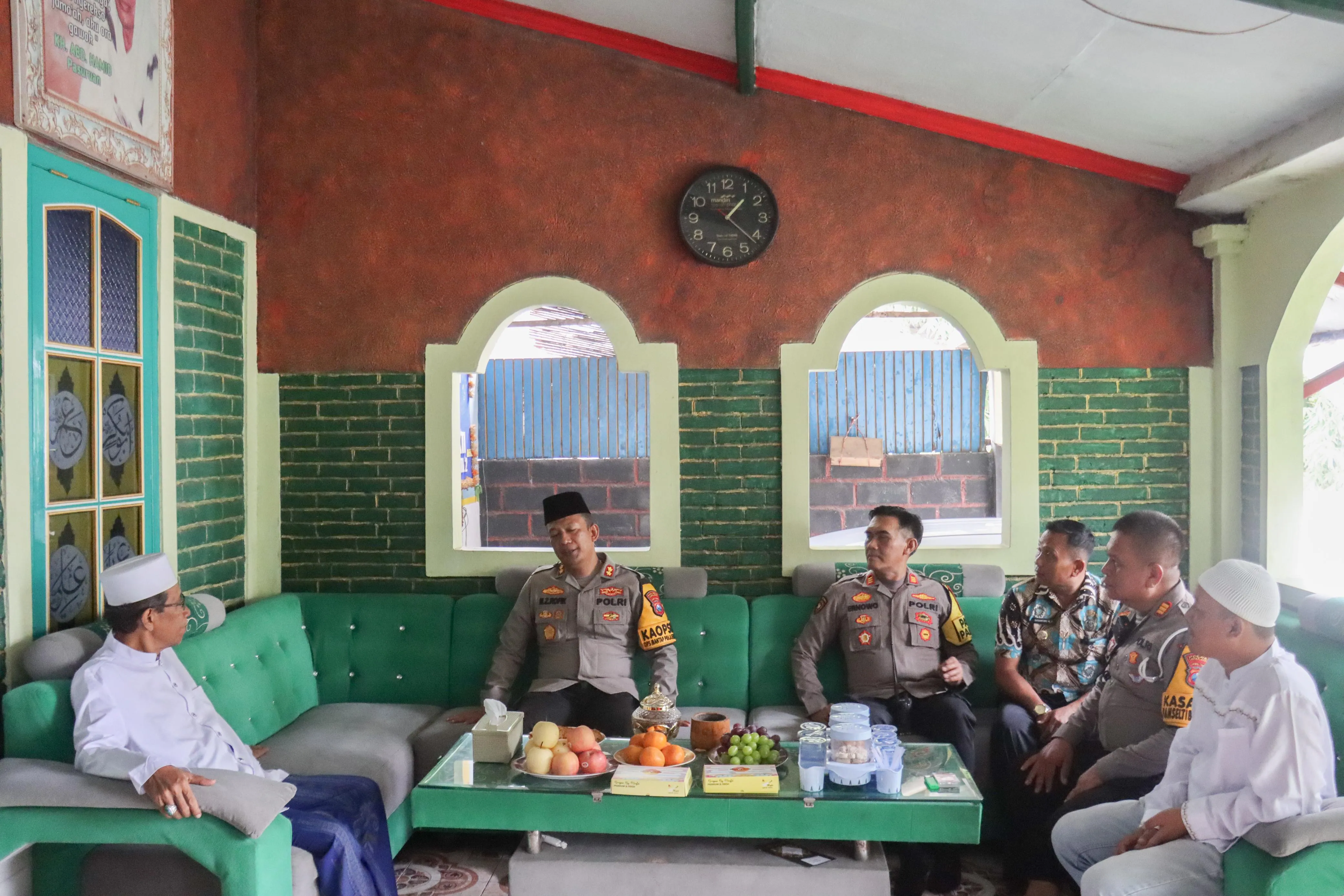 Cooling System, Kapolres Lumajang Silaturahmi ke Tokoh Agama