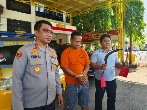 Buron Kasus Penganiayaan dengan Senjata Tajam Tahun Lalu, Berhasil Ditangkap Satreskrim Polres Bangkalan