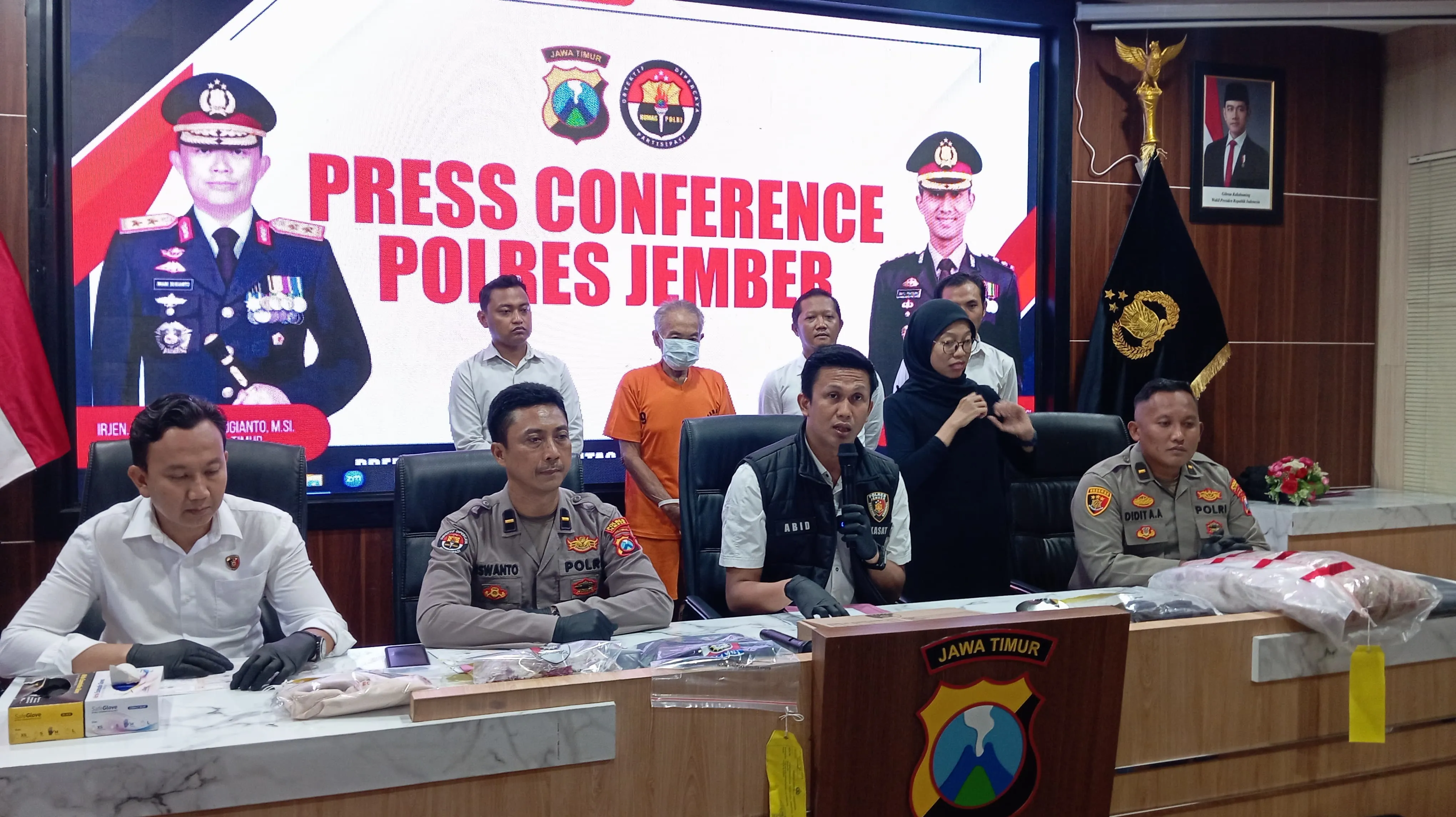 Polres Jember Berhasil Menangkap Tersangka Penyebab Tewasnya Wanita Paruh Baya di Tanggul