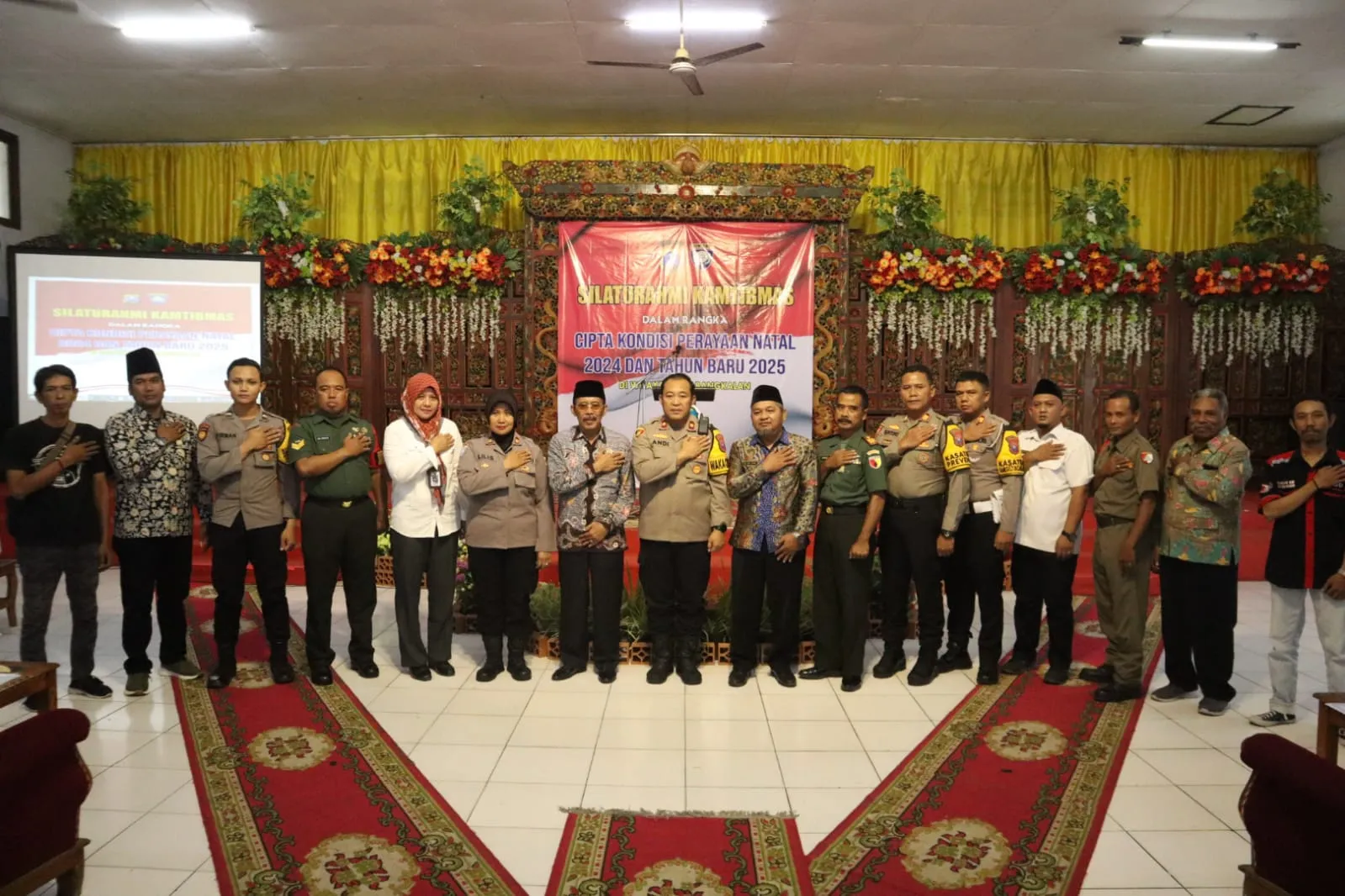 Cooling System Pasca Pilkada Dan Jelang Nataru, Polres Bangkalan Gelar Silaturahmi Kamtibmas