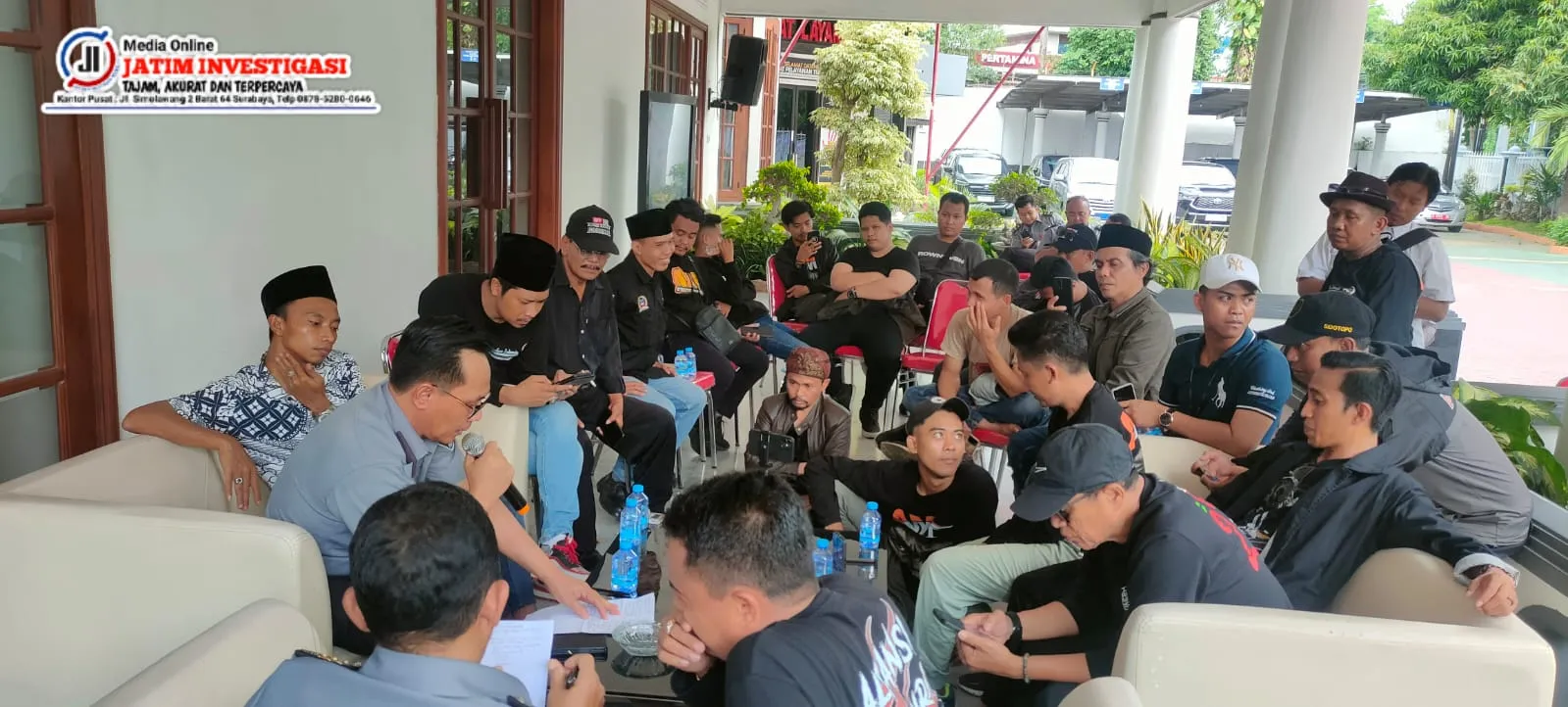 Aliansi Madura Indonesia (AMI) Geruduk Kanwil Kemenkumham Jawa Timur