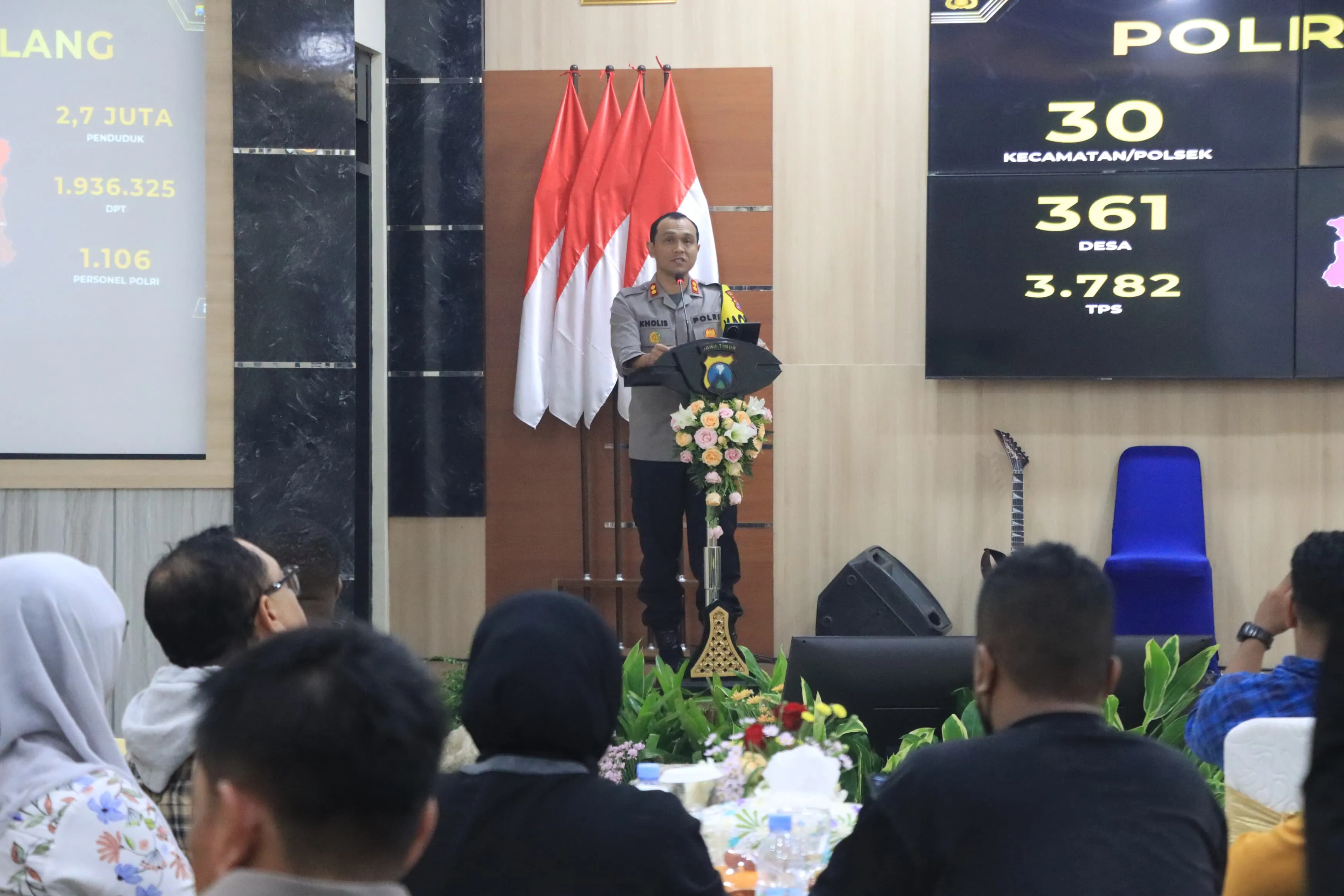 Polres Malang Catat Penurunan Angka Kriminalitas 13,7 persen di Tahun 2024