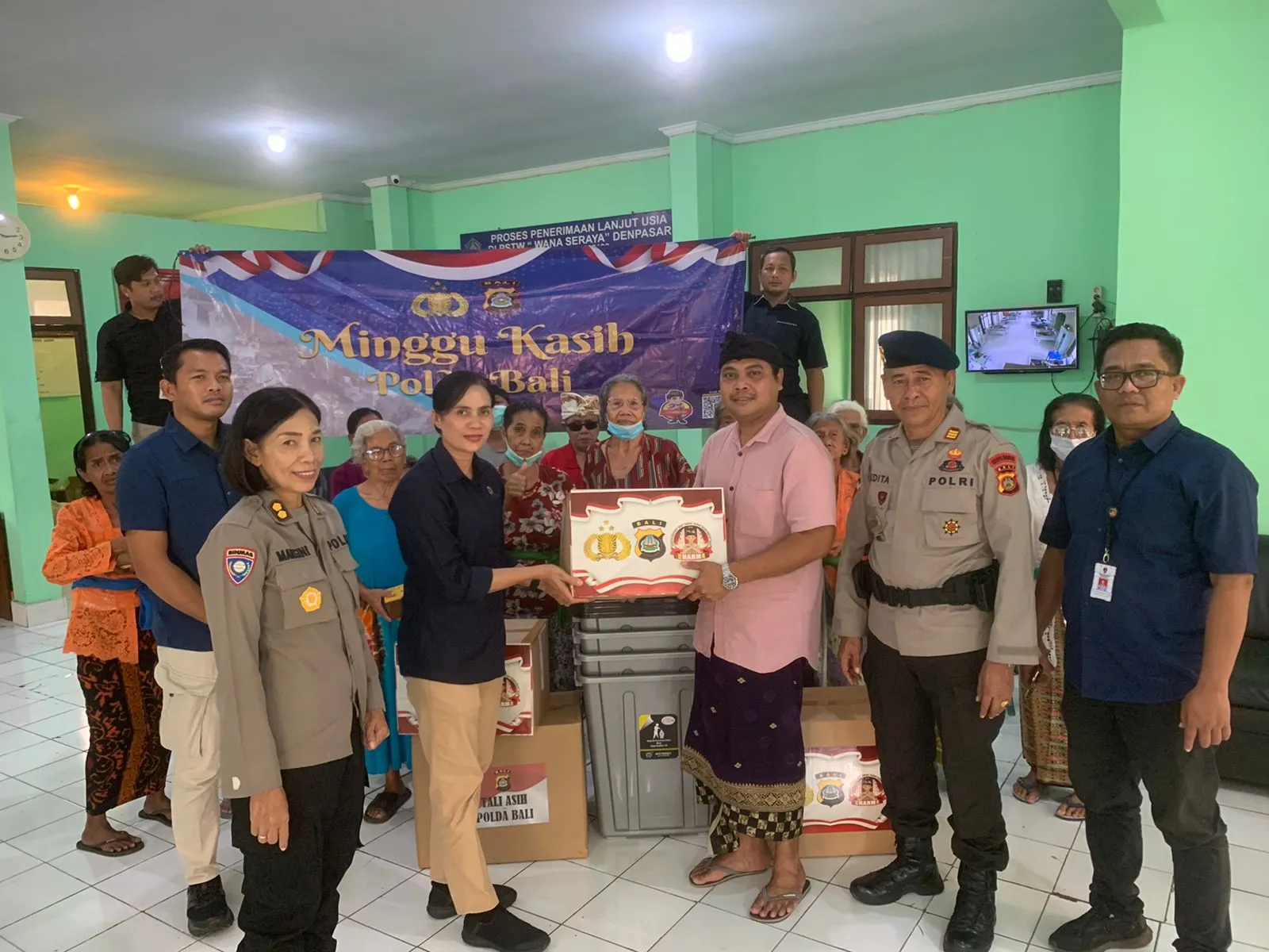 Program Minggu Kasih, Dirbinmas Polda Bali Sampaikan pentingnya menjaga Harkamtibmas di Lingkungan Masing-masing