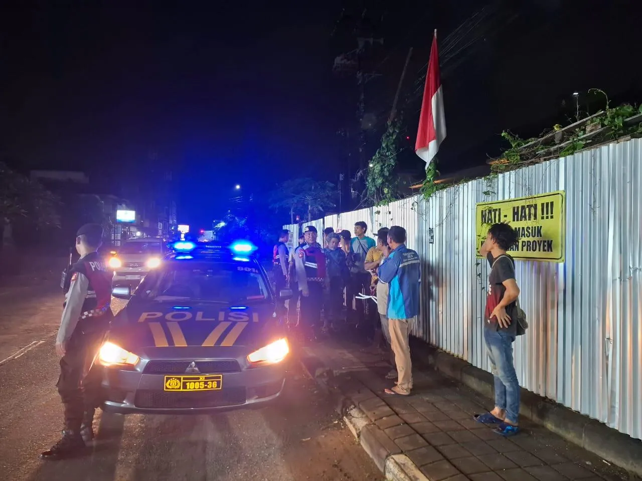 Sat Samapta Polres Badung Masifkan Patroli Biru ke Titik-Titik Rawan Kejahatan