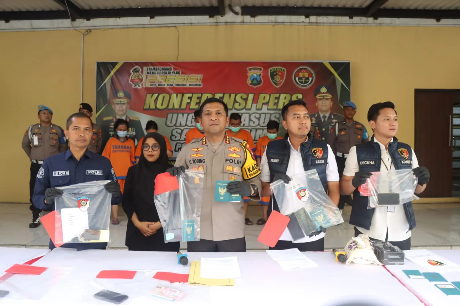 Polresta Sidoarjo Berhasil Ungkap TPPO dan Selamatkan 22 CPMI