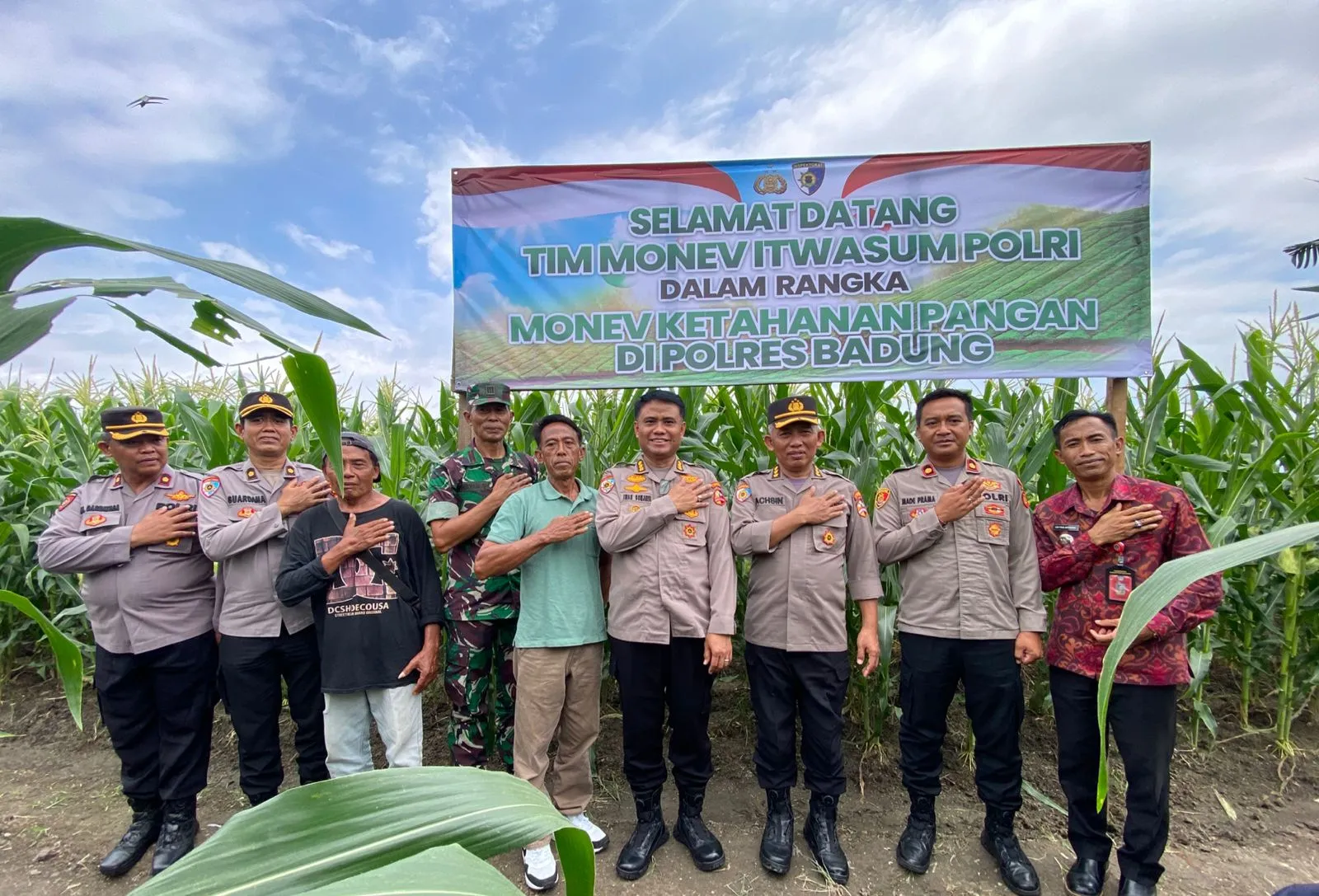 Wakapolres Kompol Prama Terima Tim Monev Itwasum Polri