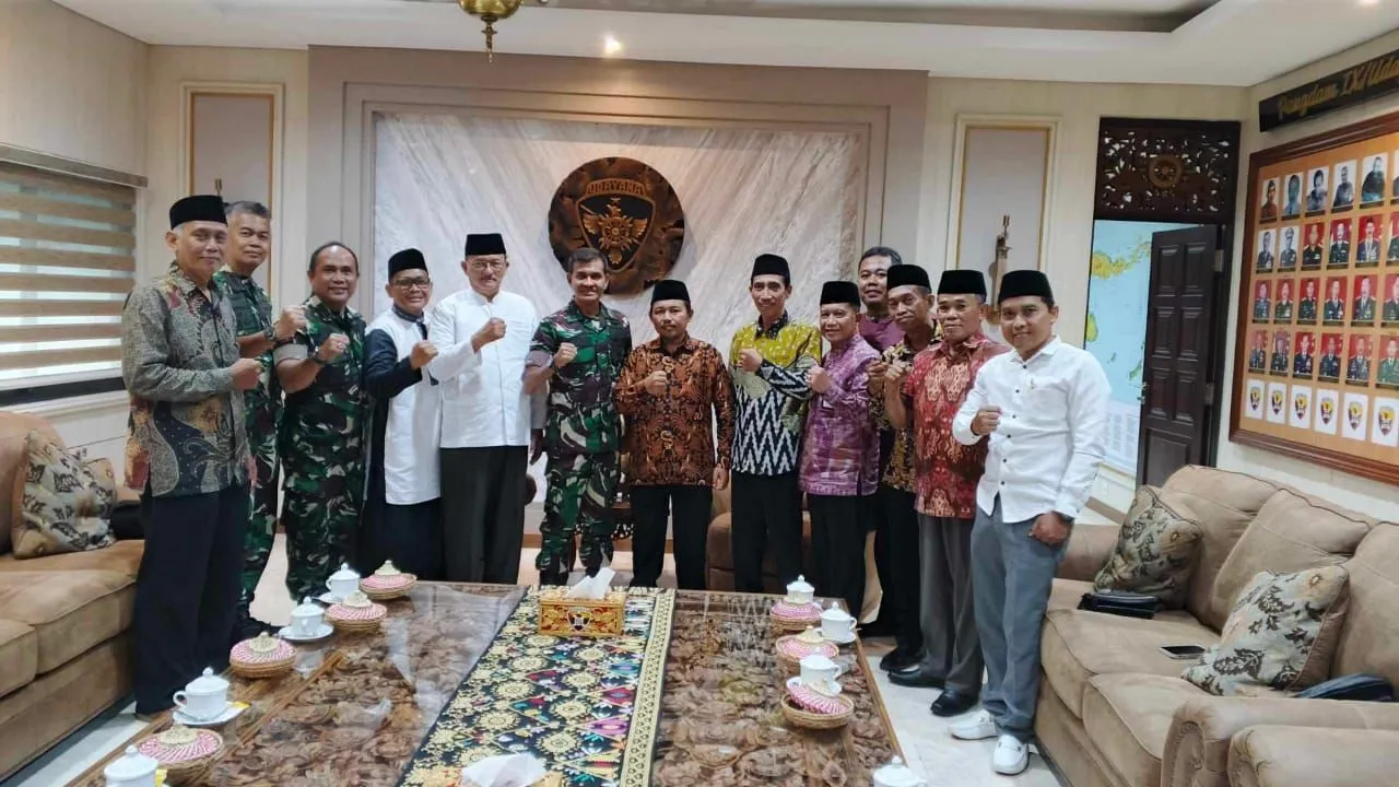 PWNU Bali, Bersama Pangdam IX Udayana