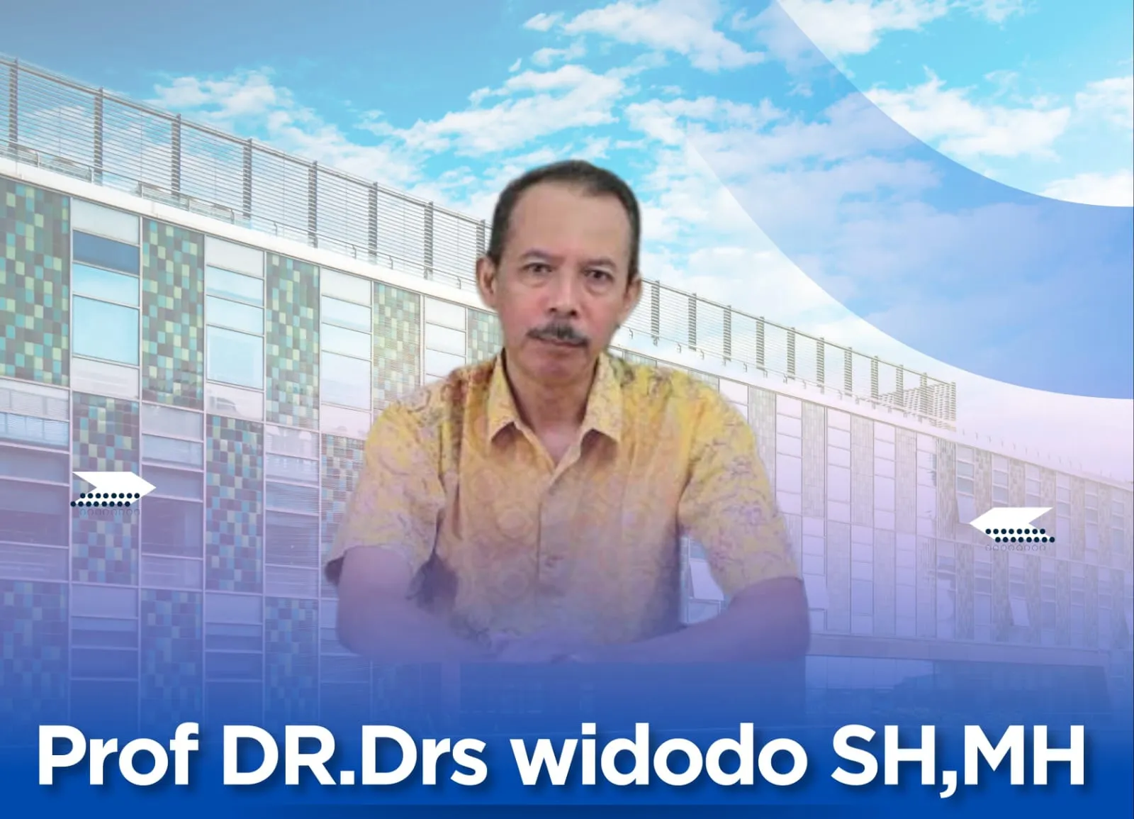 Prof. DR. Drs Widodo., S.H., M.H Tidak Sepakat Dengan Adanya Asas Dominus Sitis