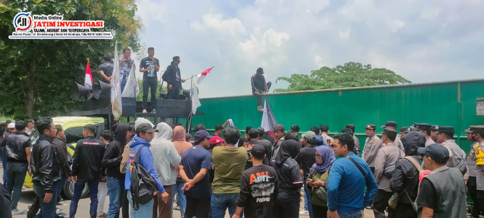 AMI Geruduk CV. Anugerah Baja Inti dan Pemkab Mojokerto, Soroti Pencemaran Lingkungan dan Dugaan Penggelapan Pajak