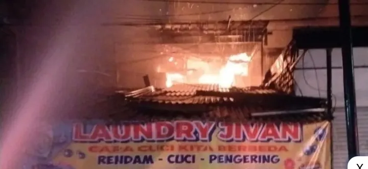 Rumah di Kampung Malang Dilalap Api Si Jago Merah
