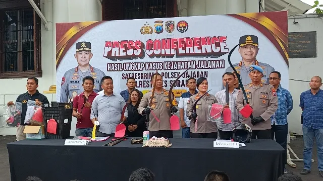 Komitmen Polrestabes Surabaya Perangi Tindak Kejahatan, 24 Tersangka Diamankan