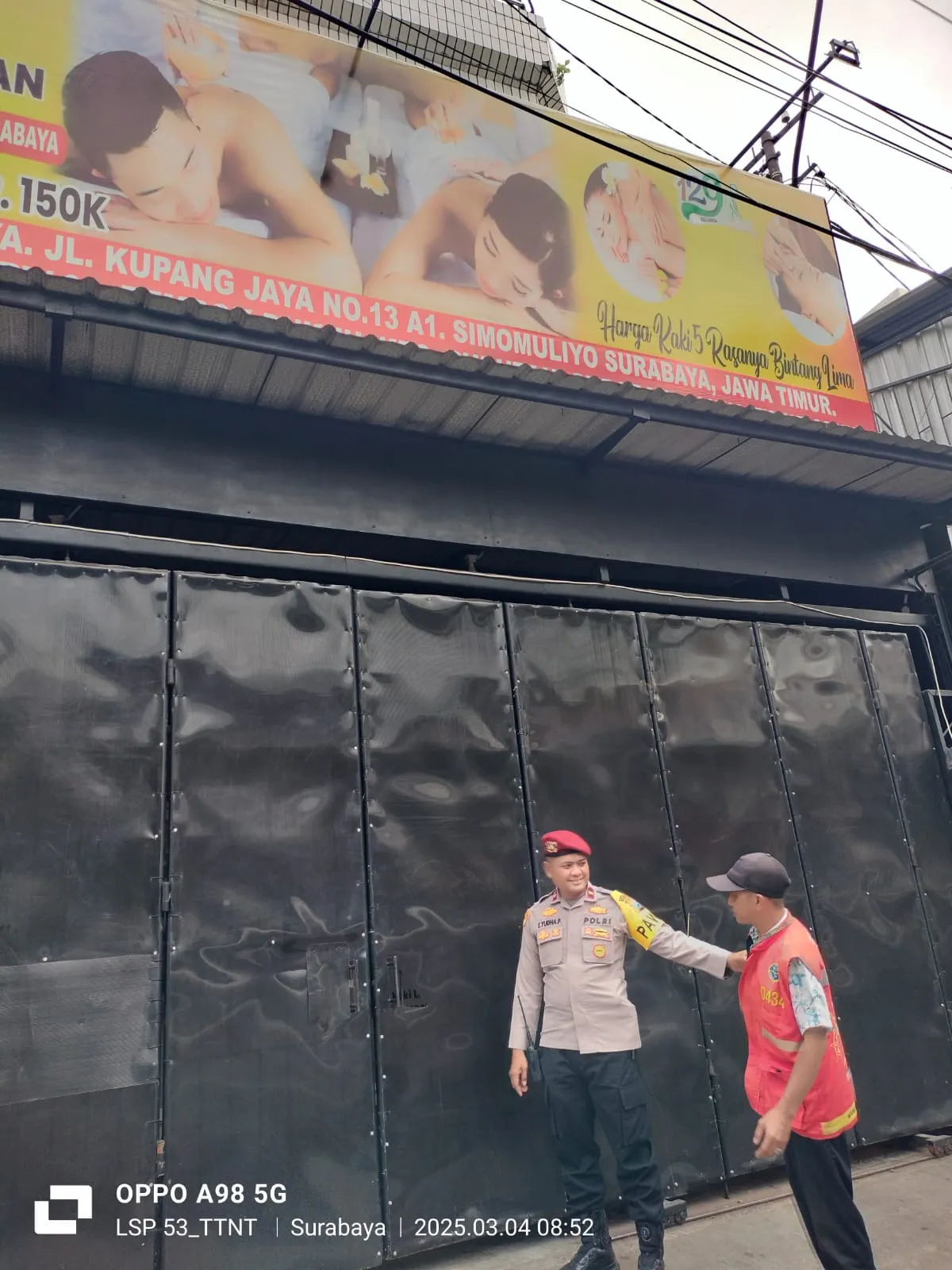 Polsek Sukomanunggal Giat OPS Pekat Semeru 2025