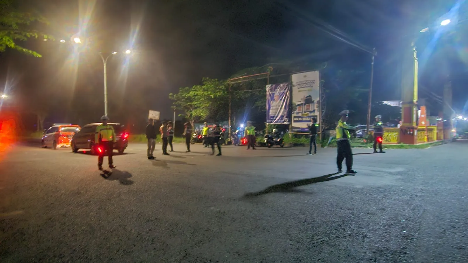 Antisipasi Kejahatan Jalanan Saat Ramadan, Polres Bangkalan Gelar Patroli Sahur On The Road
