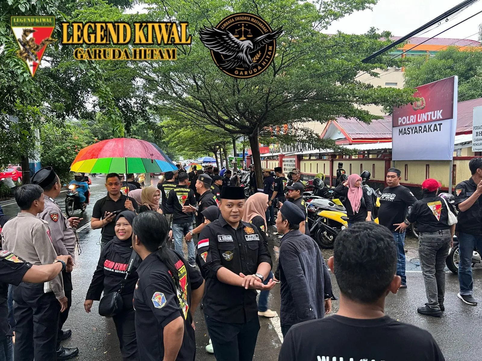 Bulan Penuh Berkah LSM Garuda Hitam dan PPRC Ormas LKGH Bagi-Bagi Takjil Gratis