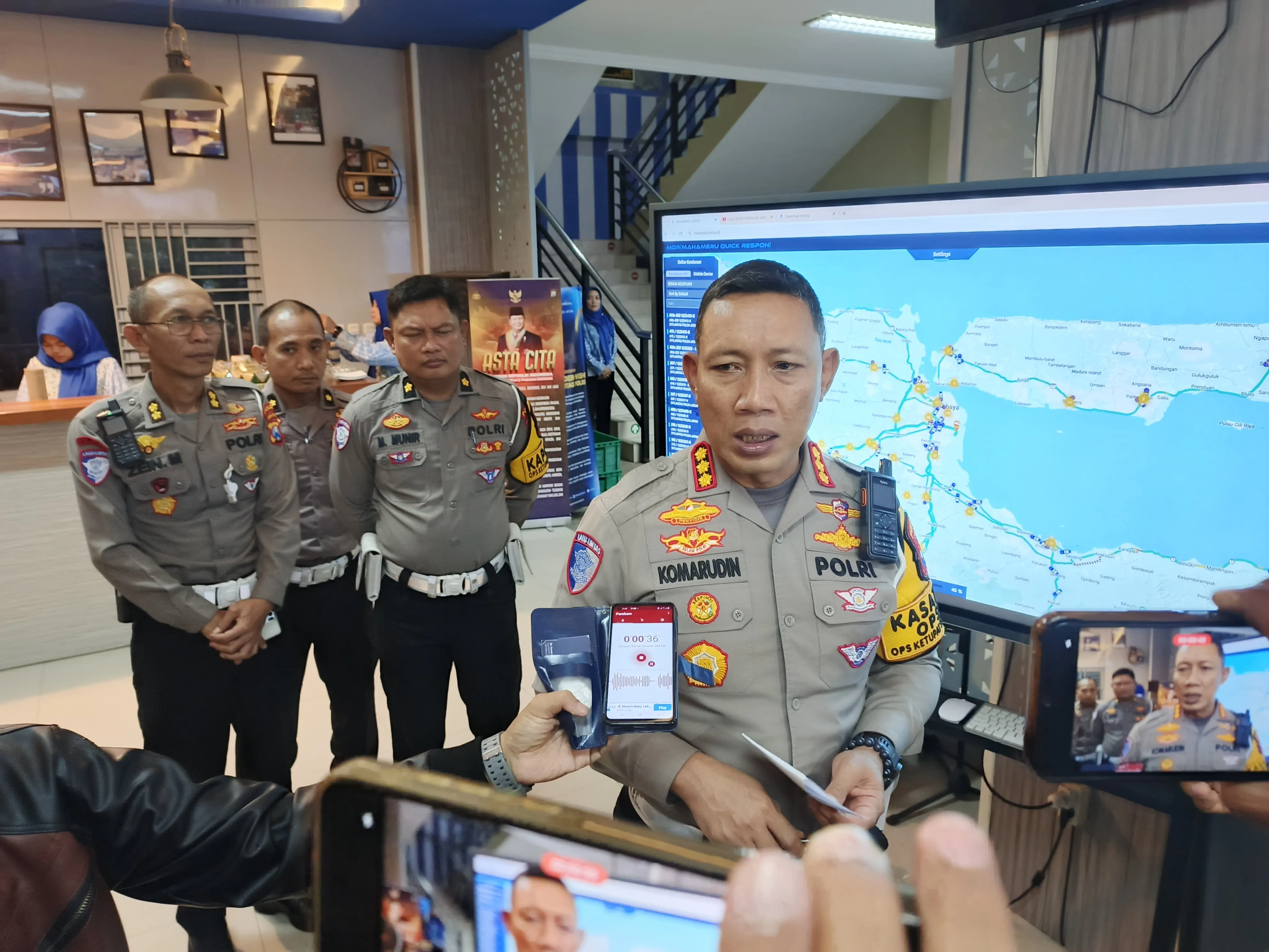 Polda Jatim Siapkan 15.231 Personel Gabungan Amankan Arus Mudik dan Balik Lebaran