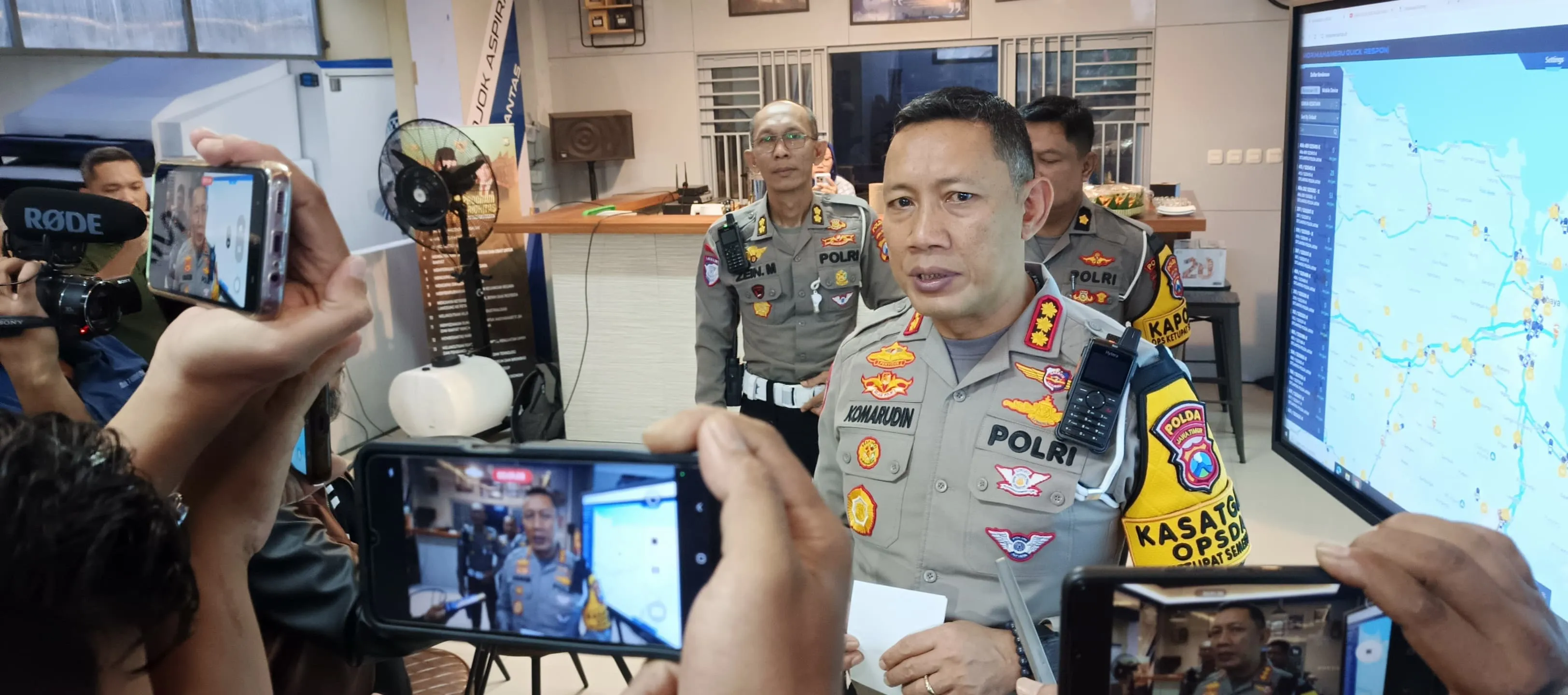 Polda Jatim Siapkan 15.231 Personel Gabungan Amankan Arus Mudik dan Balik Lebaran