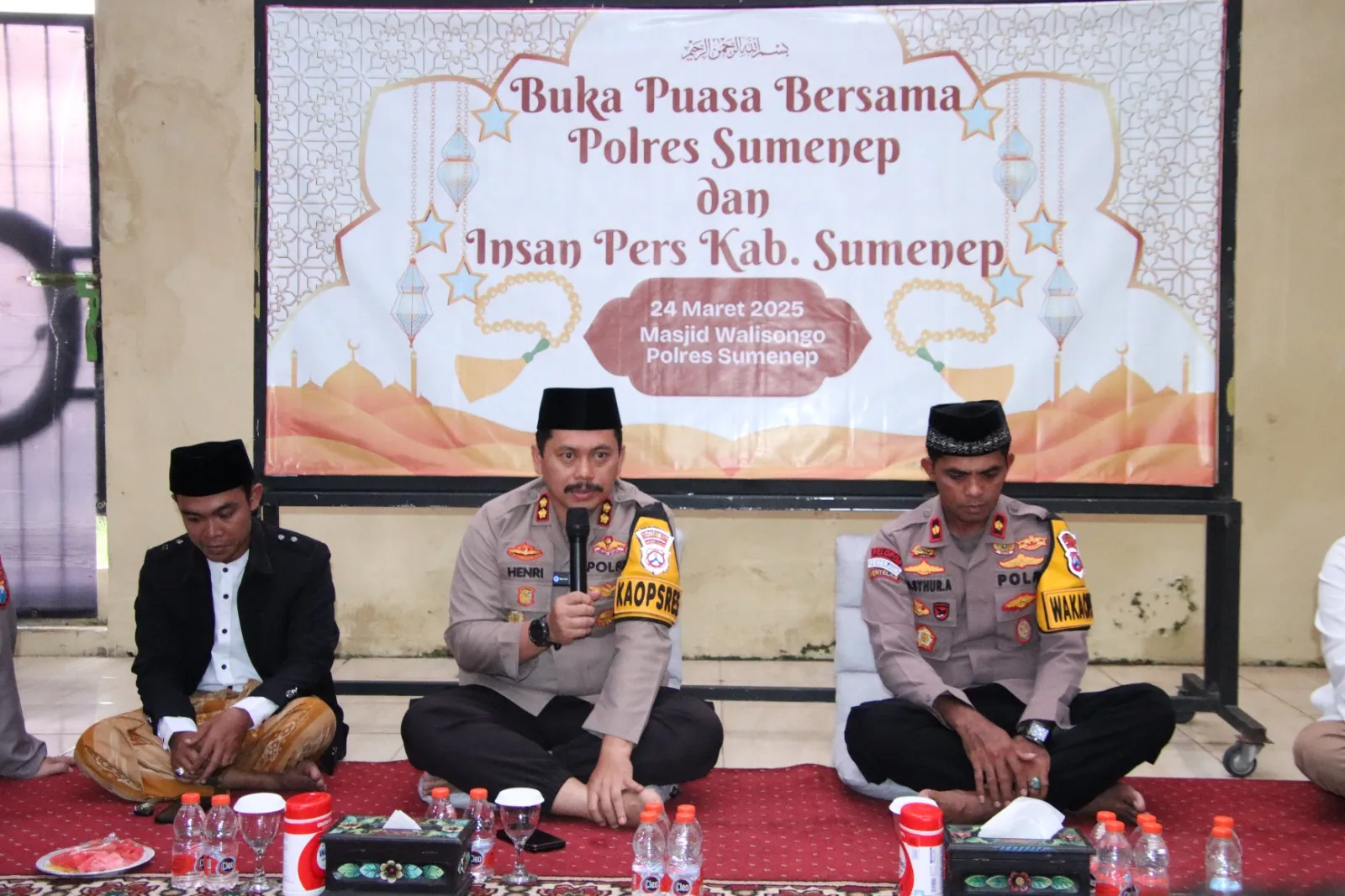 Kapolres Sumenep Gelar Buka Puasa Bersama Maedia, Pererat Sinergitas di Bulan Ramadhan