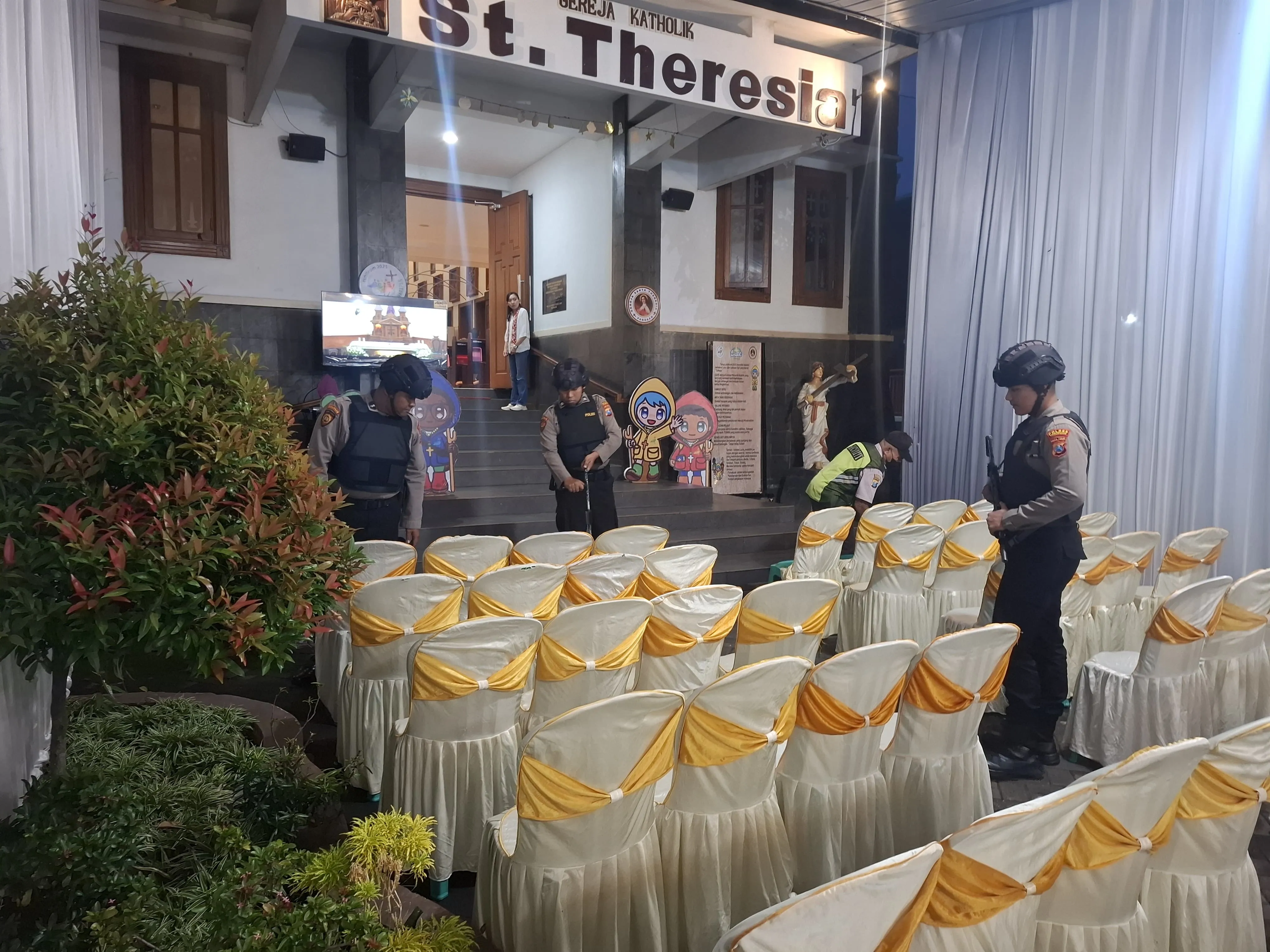 Rangkaian Ibadah Paskah Berjalan Aman Jemaat Gereja di Pasuruan Apresiasi Polisi