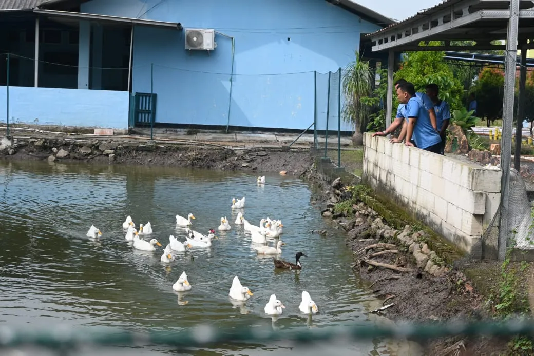Lanud Muljono Panen Bebek, Wujud Nyata Ketahanan Pangan