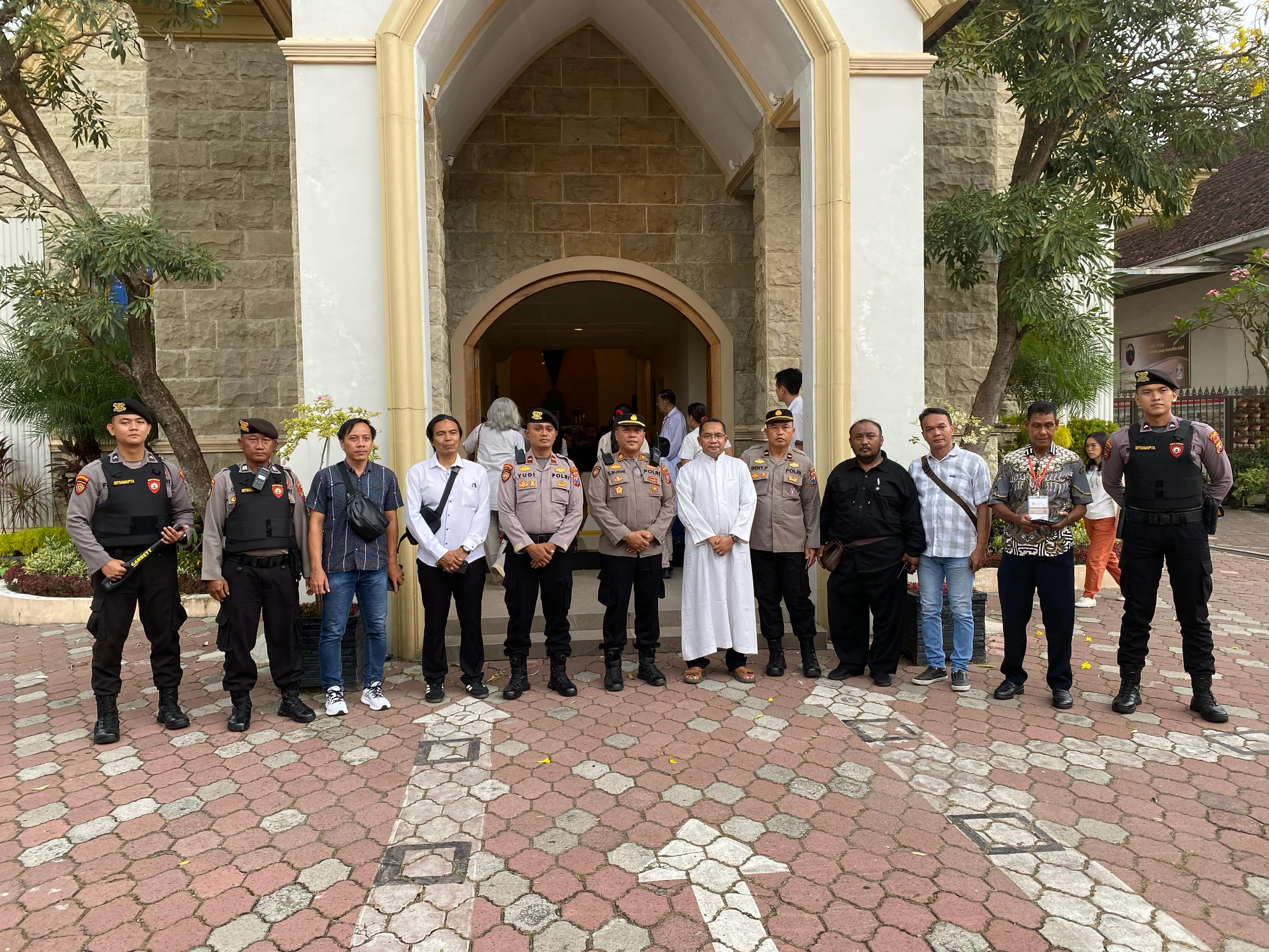 Sejumlah Tokoh Gereja Apresiasi Polres Jember Atas Pengamanan Rangkaian Ibadah Paskah 2025