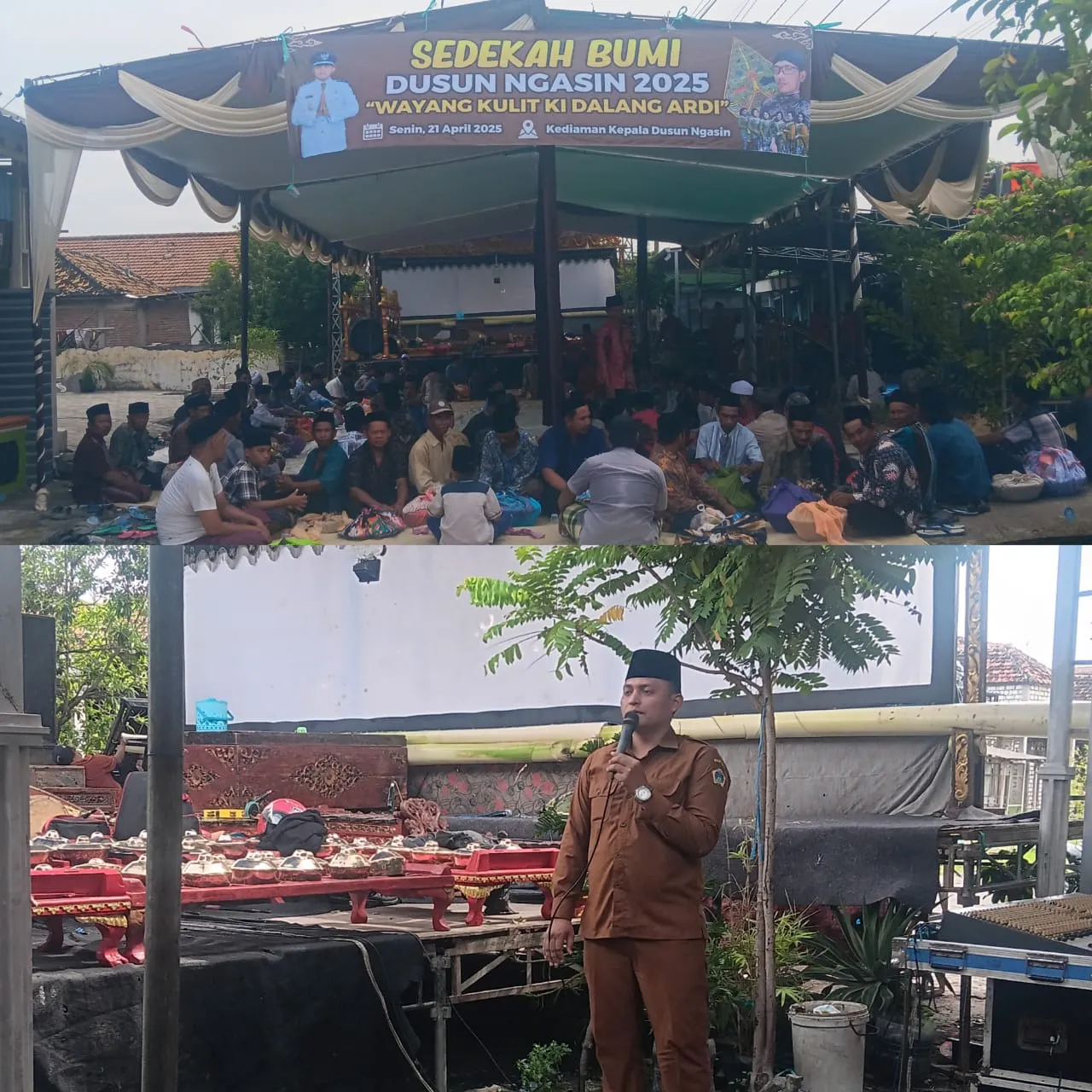 Sedekah Bumi Dan Doa Bersama Dusun Ngasin 2025 Wujud Syukur Warga