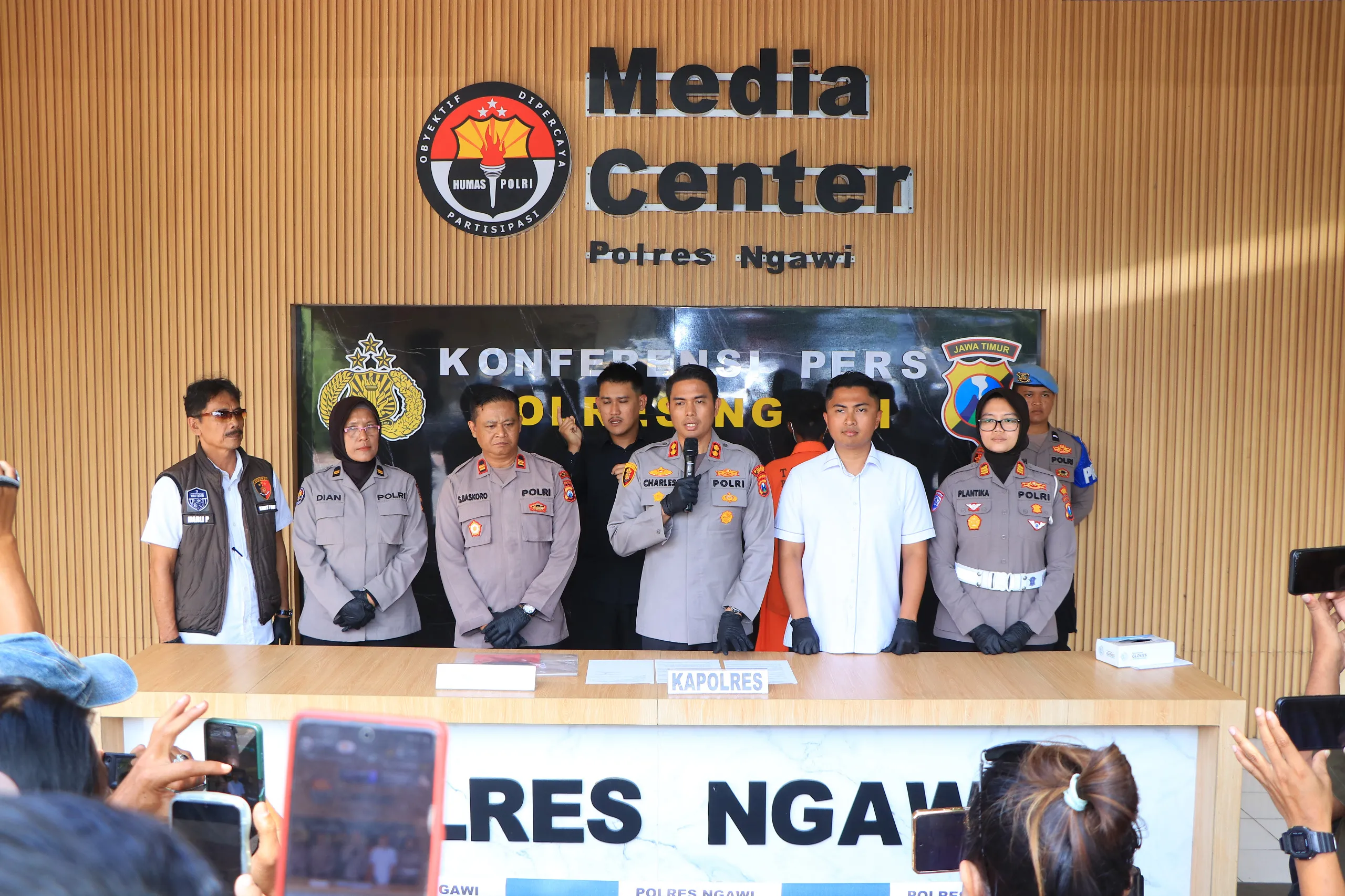 Hanya Butuh Waktu 6 Jam Polres Ngawi Berhasil Amankan Tersangka Curanmor di Bringin