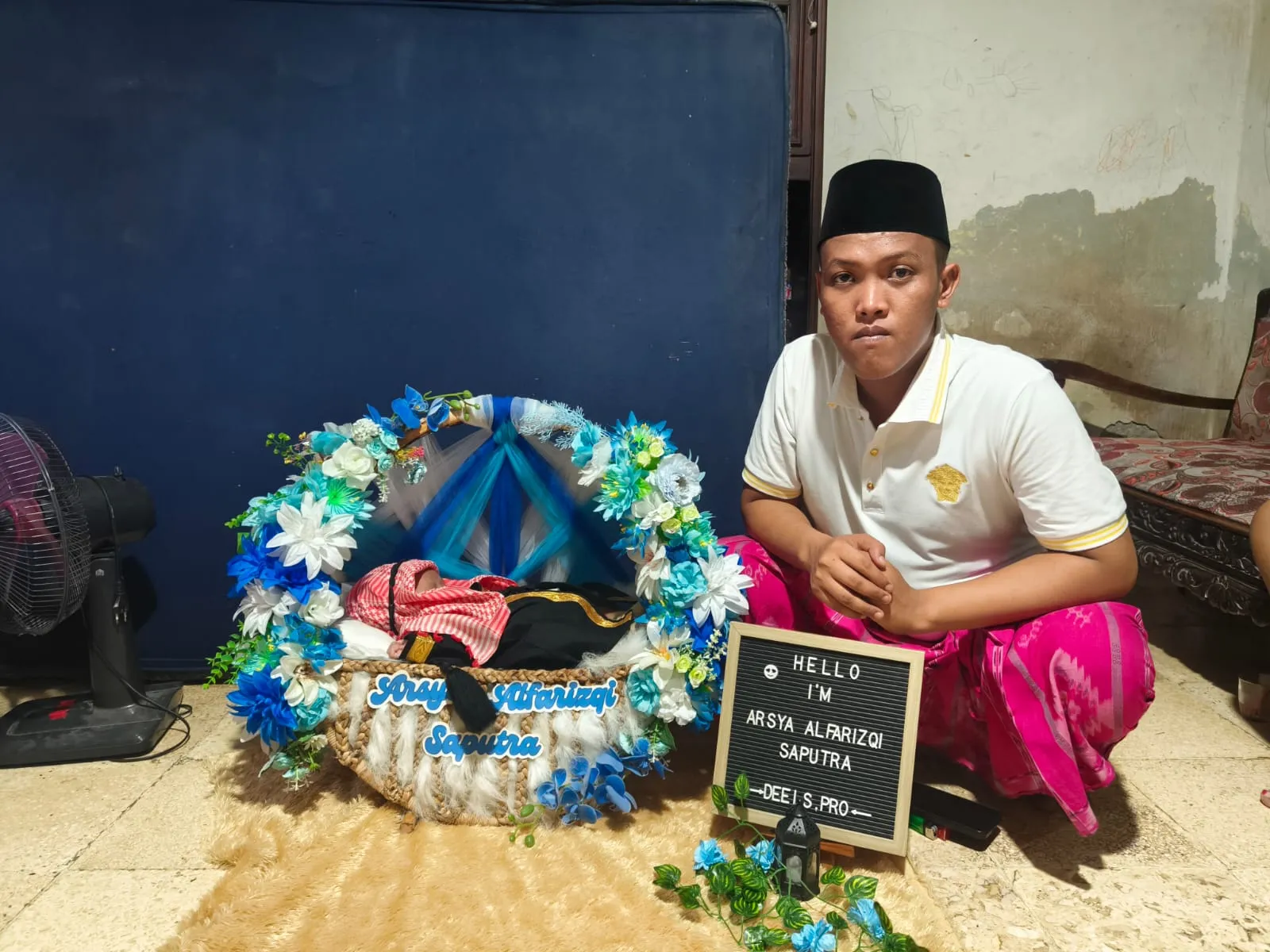 Ali Saputra Gelar Acara Peringati Selapan 40 Hari Kelahiran Putranya Yang Kedua Ananda Arsya Alfarizi Saputra