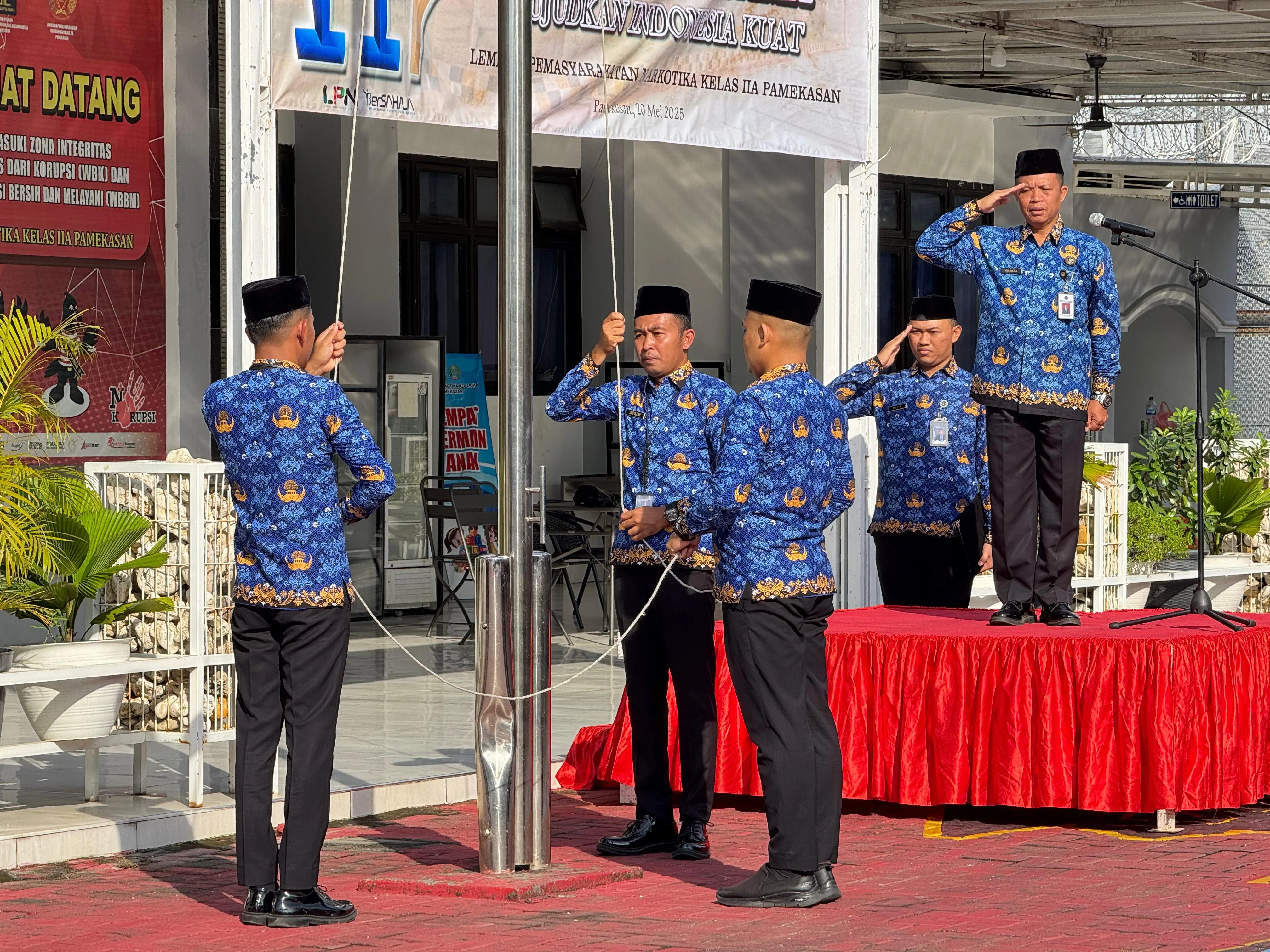 Berpihak dan Berkelanjutan: Lapas Narkotika Pamekasan Resapi Makna Harkitnas dengan Khidmat