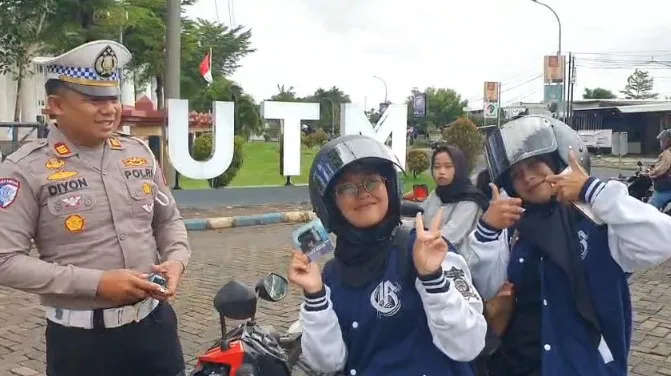 Sumringah! Polres Bangkalan Bagikan Ratusan Kunci Ganda Cegah Curanmor