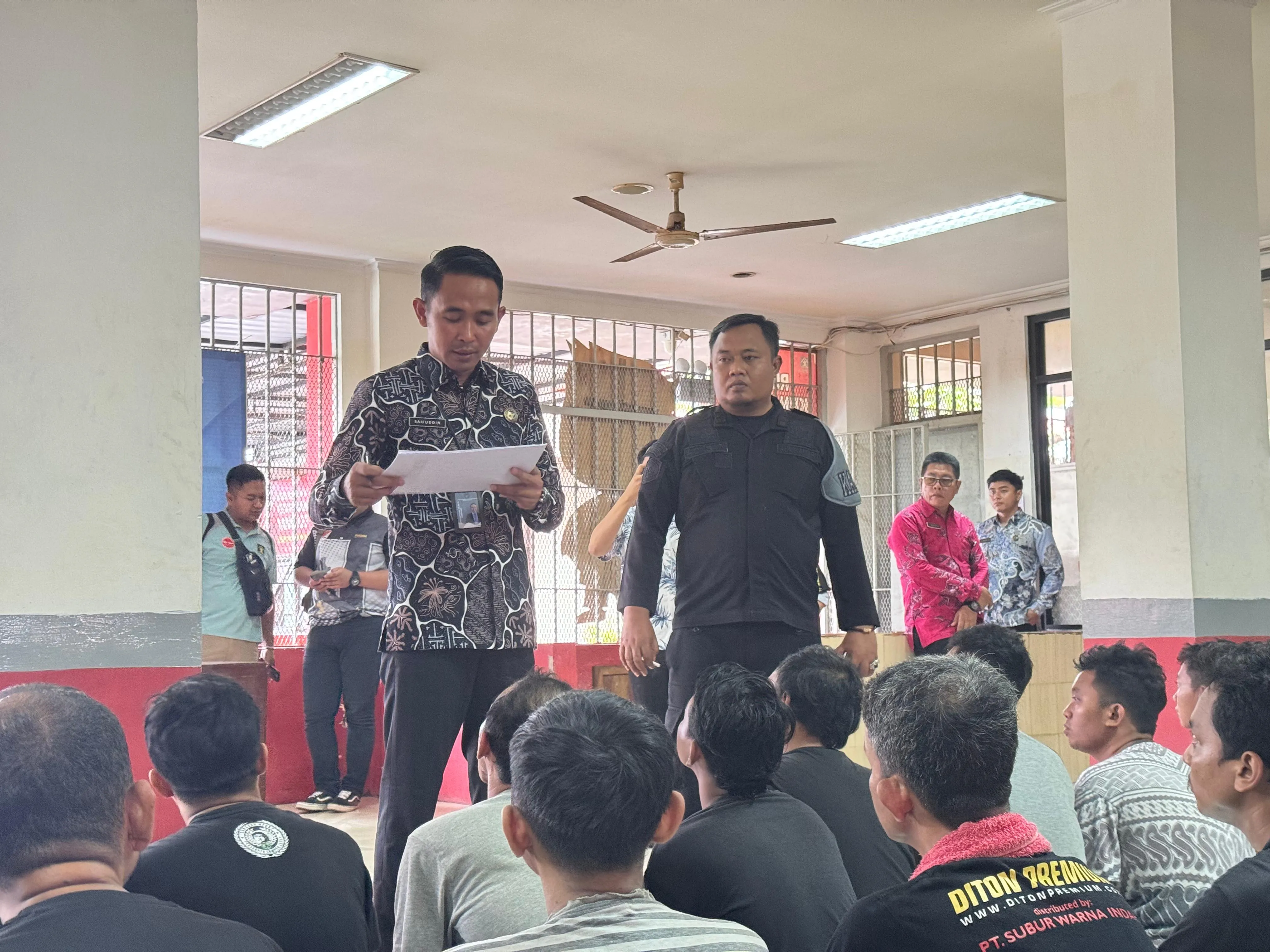81 WBP Baru Diterima Lapas Narkotika Kelas IIA Pamekasan, Bukti Dukungan terhadap Program Akselerasi Kementerian Imigrasi dan Pemasyarakatan