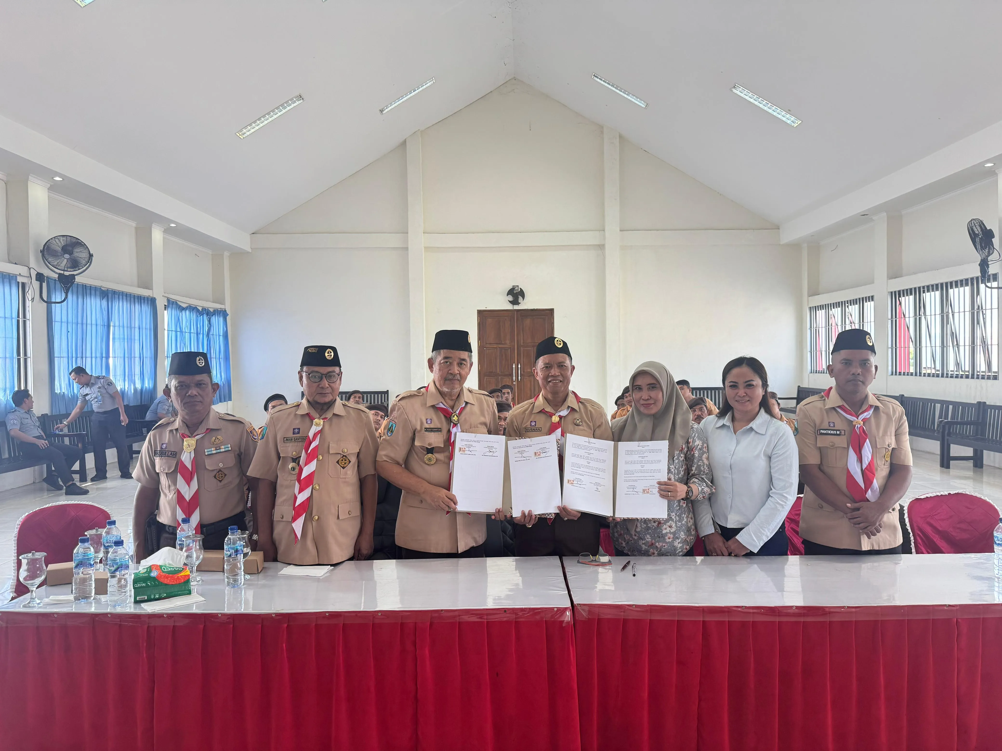 Lapas Narkotika Pamekasan Jalin Kerja Sama dengan Kwarcab Gerakan Pramuka dan Sanggar Senam Talang Siring untuk Penguatan Program Pembinaan Warga Binaan
