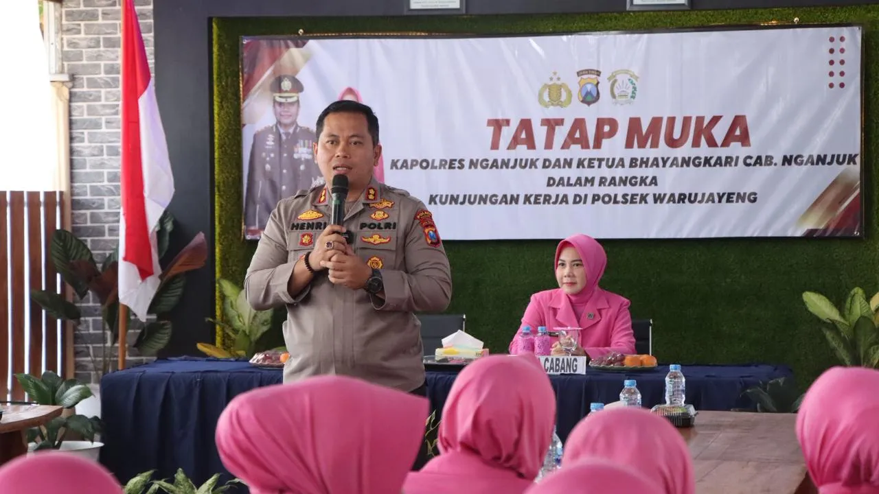 Sampaikan Commander Wish, Kapolres Nganjuk Dorong Anggota Bertugas dengan Hati Nurani