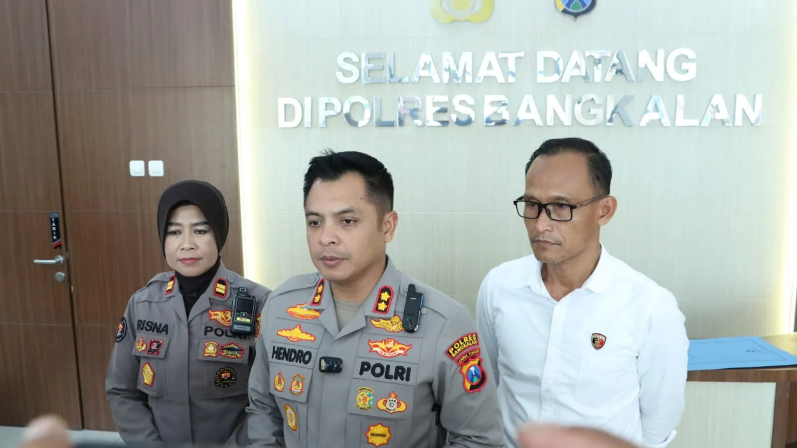 Seorang Pemuda di Tanjung Bumi Dibekuk Polisi, AKBP Hendro : Motifnya Kesal Karena Ditegur Sering Keluar Malam