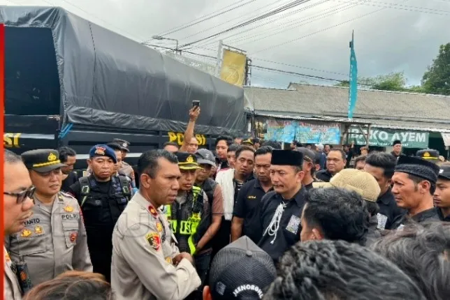 Tindak Tegas Polres Blitar Perguruan Silat yang Melanggar Maklumat Aman Suro 2025