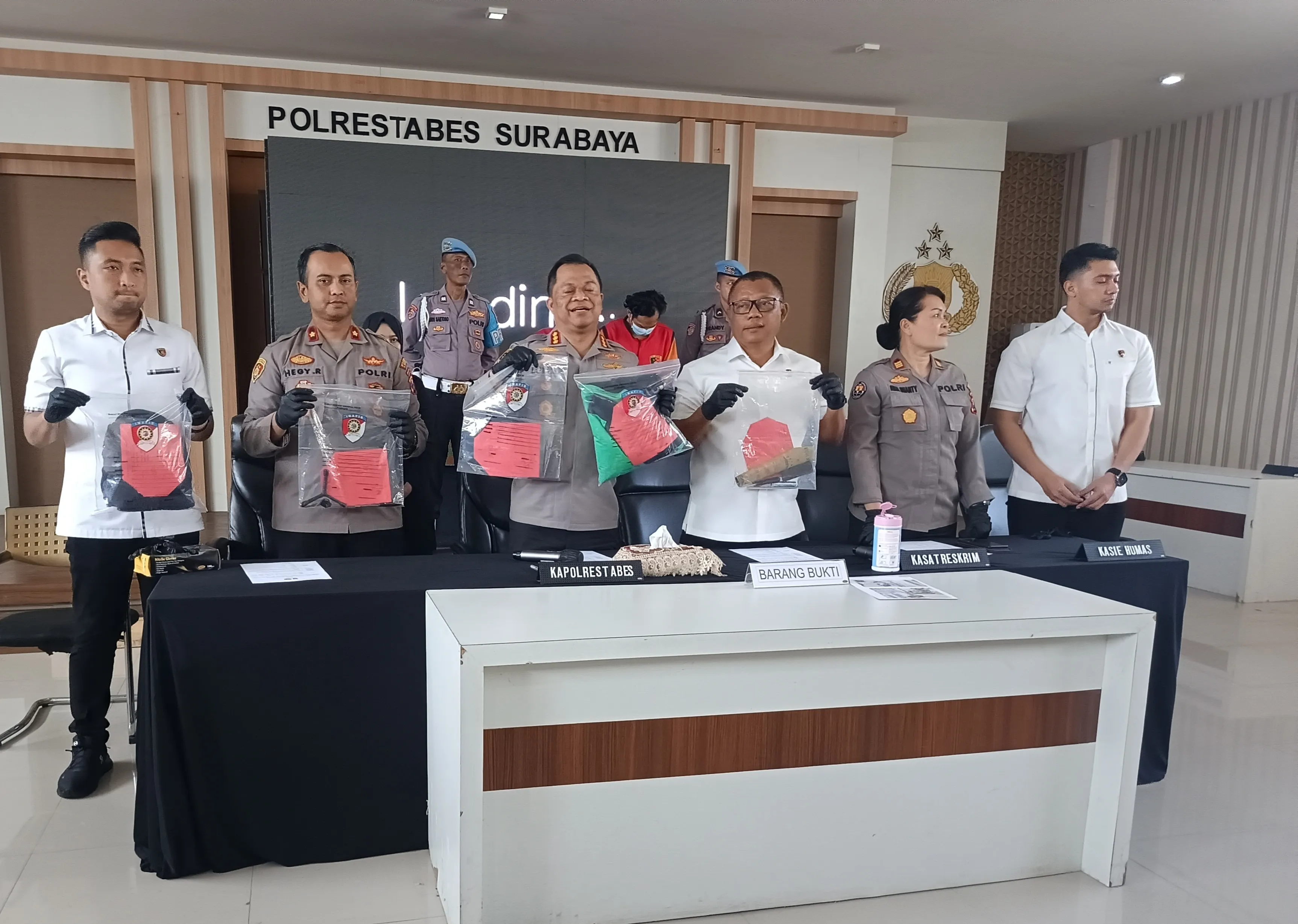 Residivis Curanmor Yang Viral Berhasil Diungkap Polrestabes Surabaya, Dua Pelaku Diamankan