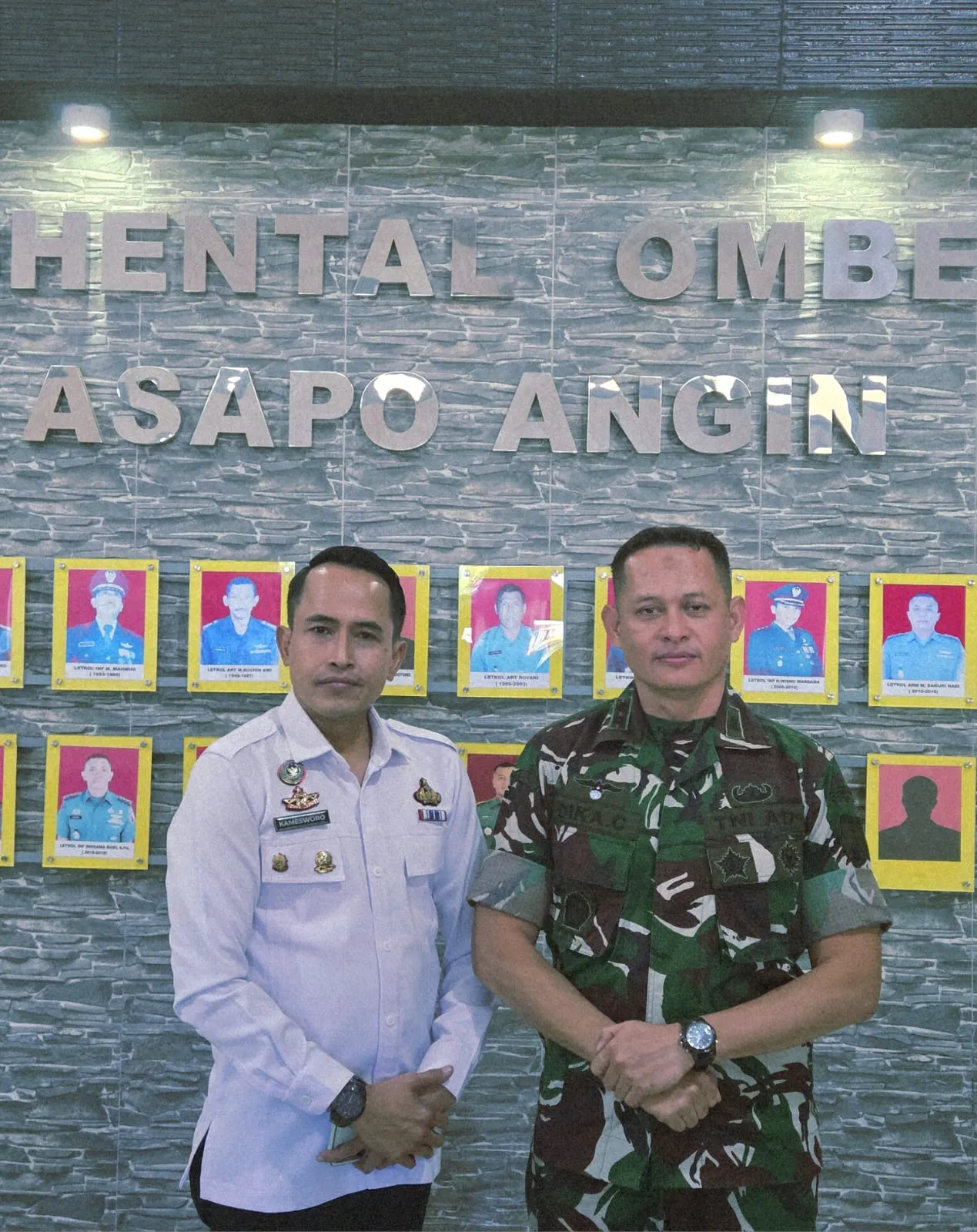 Karutan Sampang Lakukan Kunjungan Perdana ke Kodim 0828 Sampang
