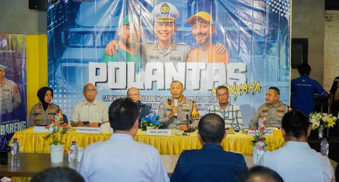 Program 'Polisi Menyapa' Strategi Baru Polda Jatim Atasi ODOL