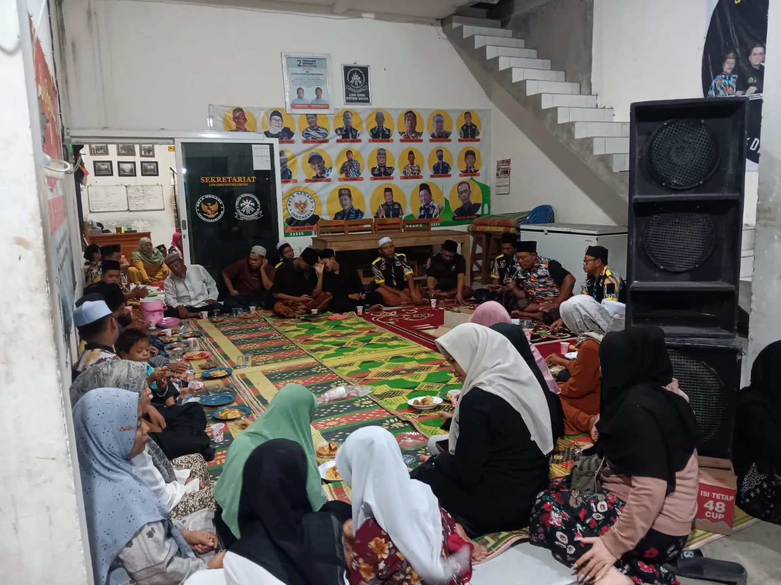 LSM GMBI Gelar Santunan Anak Yatim Dan Duafa, Tekankan Pentingnya Adab Dan Adab (Sopan Santun)