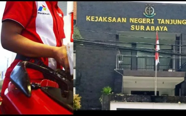 Jalani Tahap Dua Tiga Tersangka Mafia BBM  Ditahan Jaksa di Polairud Surabaya