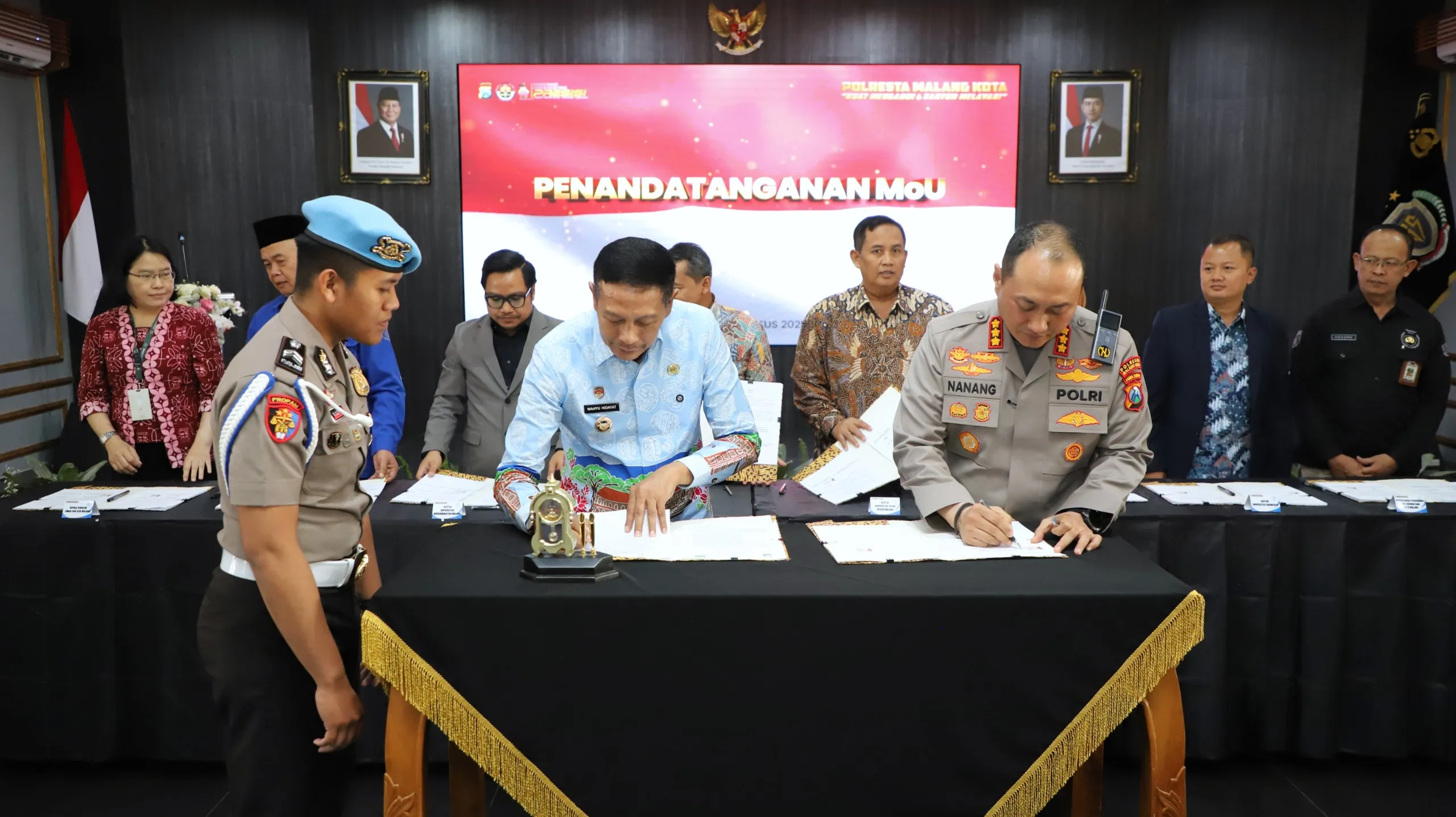 Percepat Layani Masyarakat Polresta Malang Kota Luncurkan Inovasi Jogo Malang Presisi Berbasis WhatsApp yang telah menjadi salah