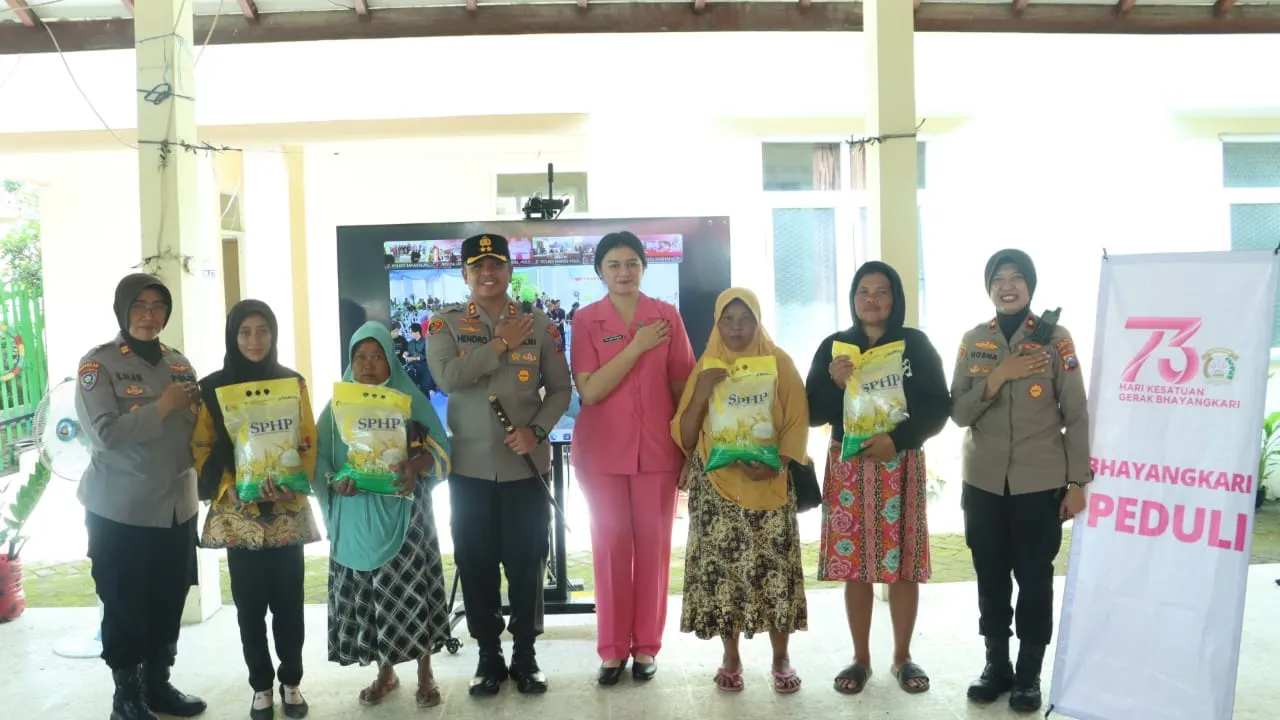 Hadiri Gerakan Pangan Murah, Kapolres Bangkalan Dukung Stabilitas Pasokan dan Harga Pangan