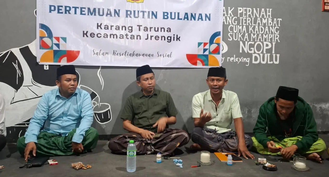 Mahfudz Ajak Pemuda Karang Taruna Jrengik Perkuat Karakter dan Peran Sosial