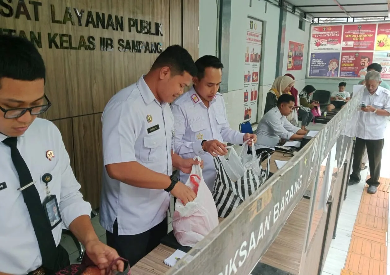 Rutan Sampang Perketat Pemeriksaan Barang Titipan Demi Jaga Keamanan Warga Binaan