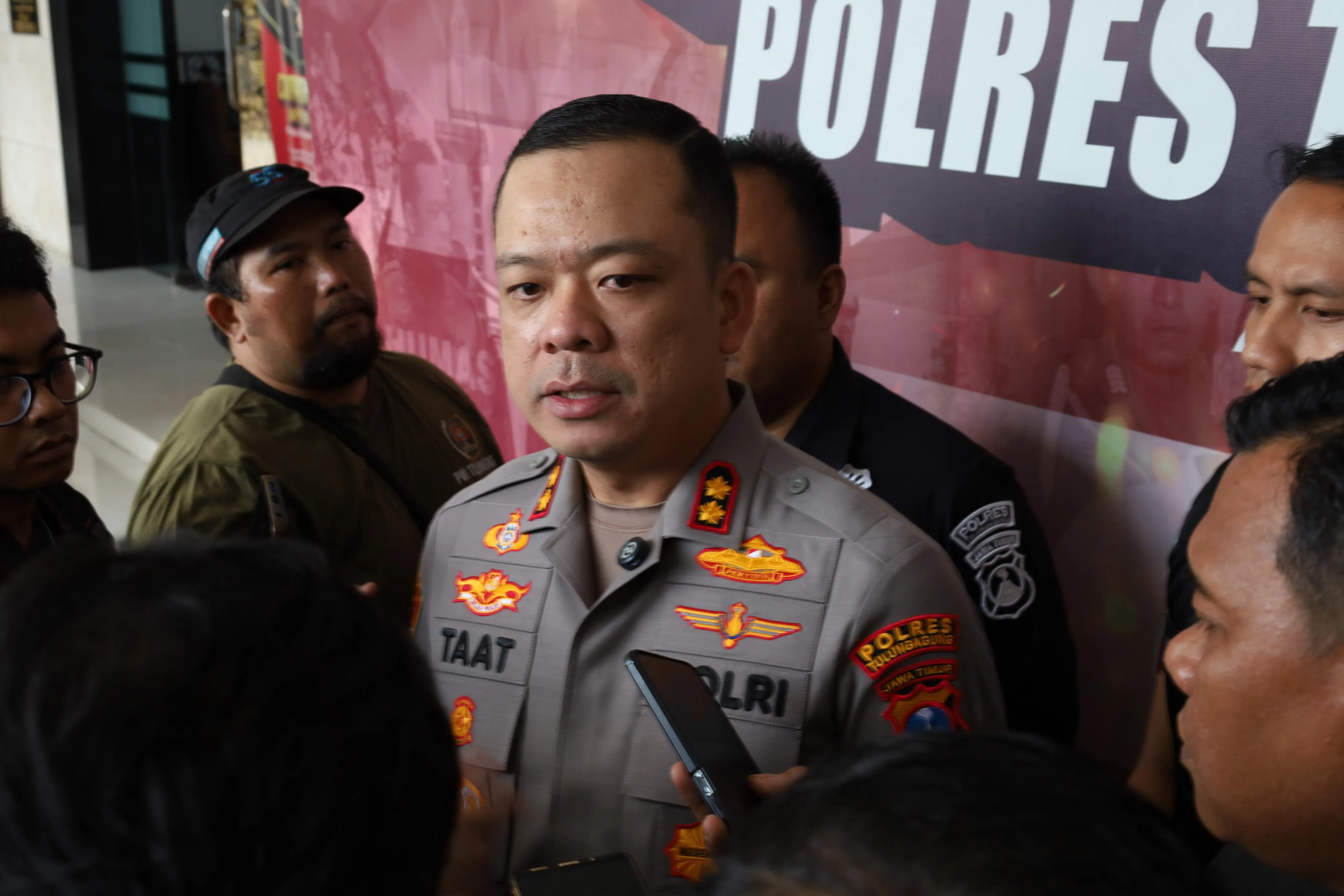 Polres Tulungagung Berhasil Amankan Dua Orang Diduga Provokator yang Terlibat Pengrusakan di Kota Kediri