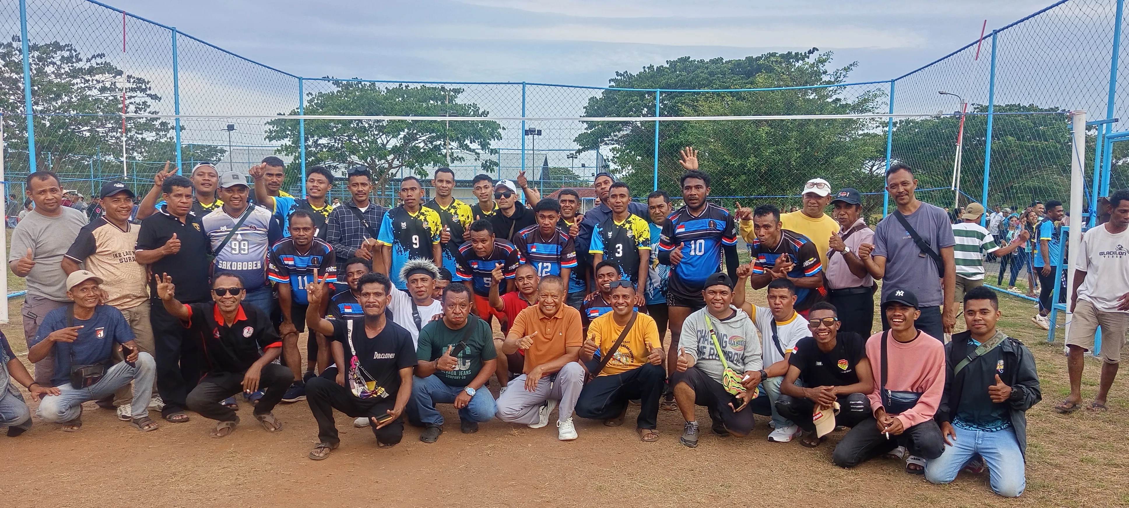 Semifinal Turnamen Bola Voli TTS Cup Cukup Meriah di Gelar Marines Sport Center Surabaya