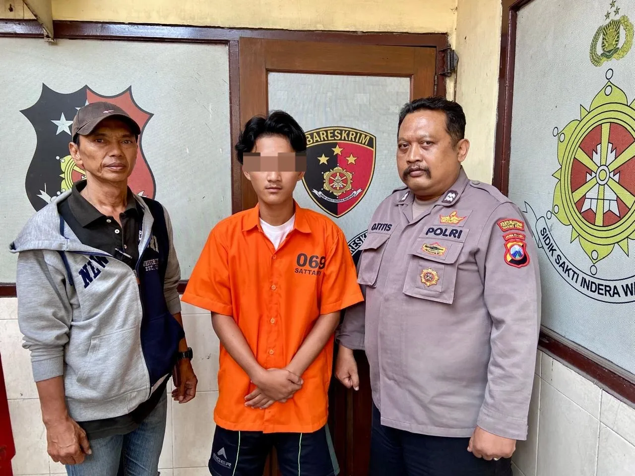 Gerak Cepat Polsek Semampir Amankan Pelaku Penganiayaan di Wonokusumo Jaya