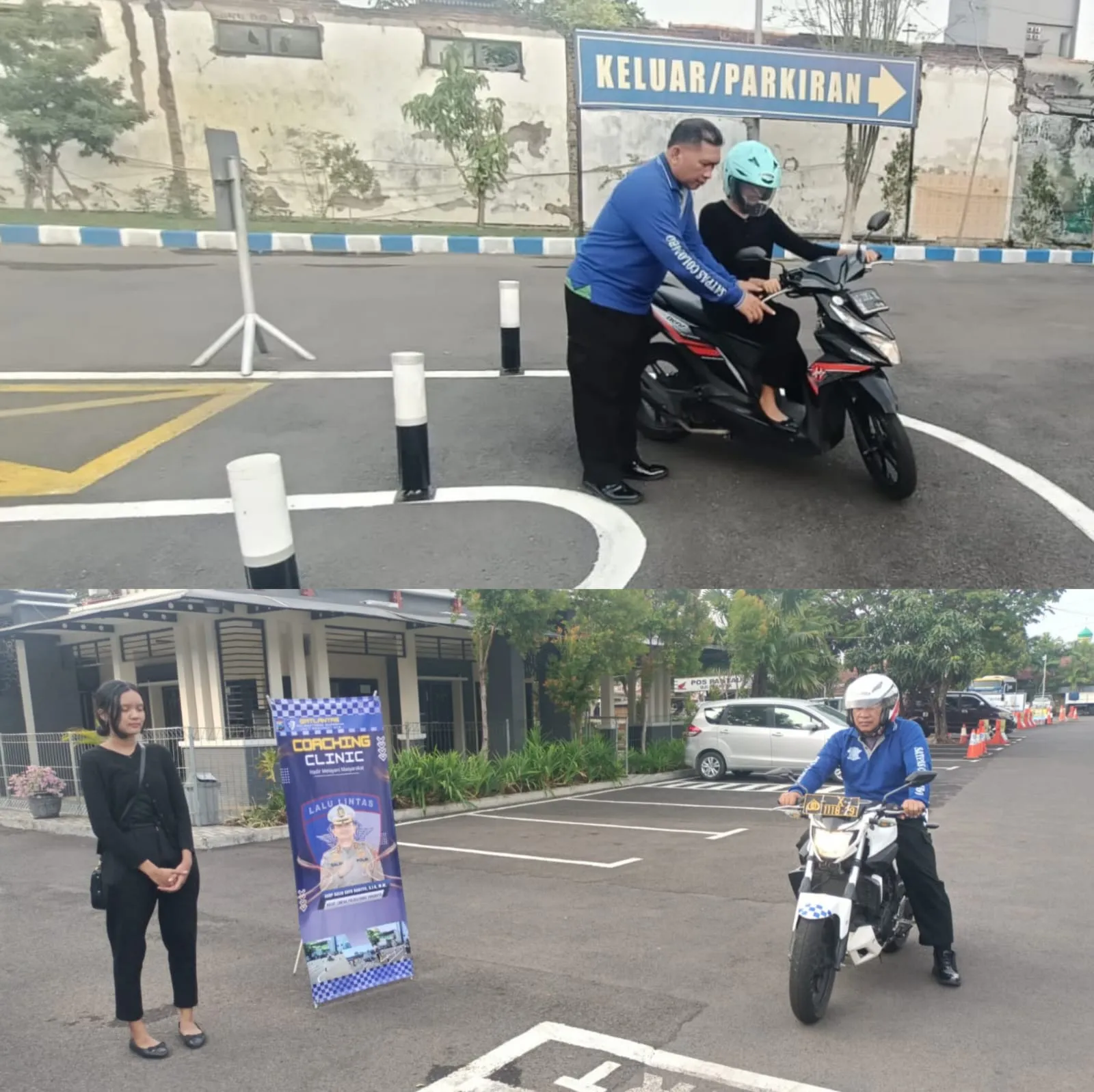 AKP Tri Arda Meidiansyah, S.TR.K, Sik : Bagi Pemohon SIM Gagal Uji Praktek, Bisa Ikutin Program Coaching clinic SIM