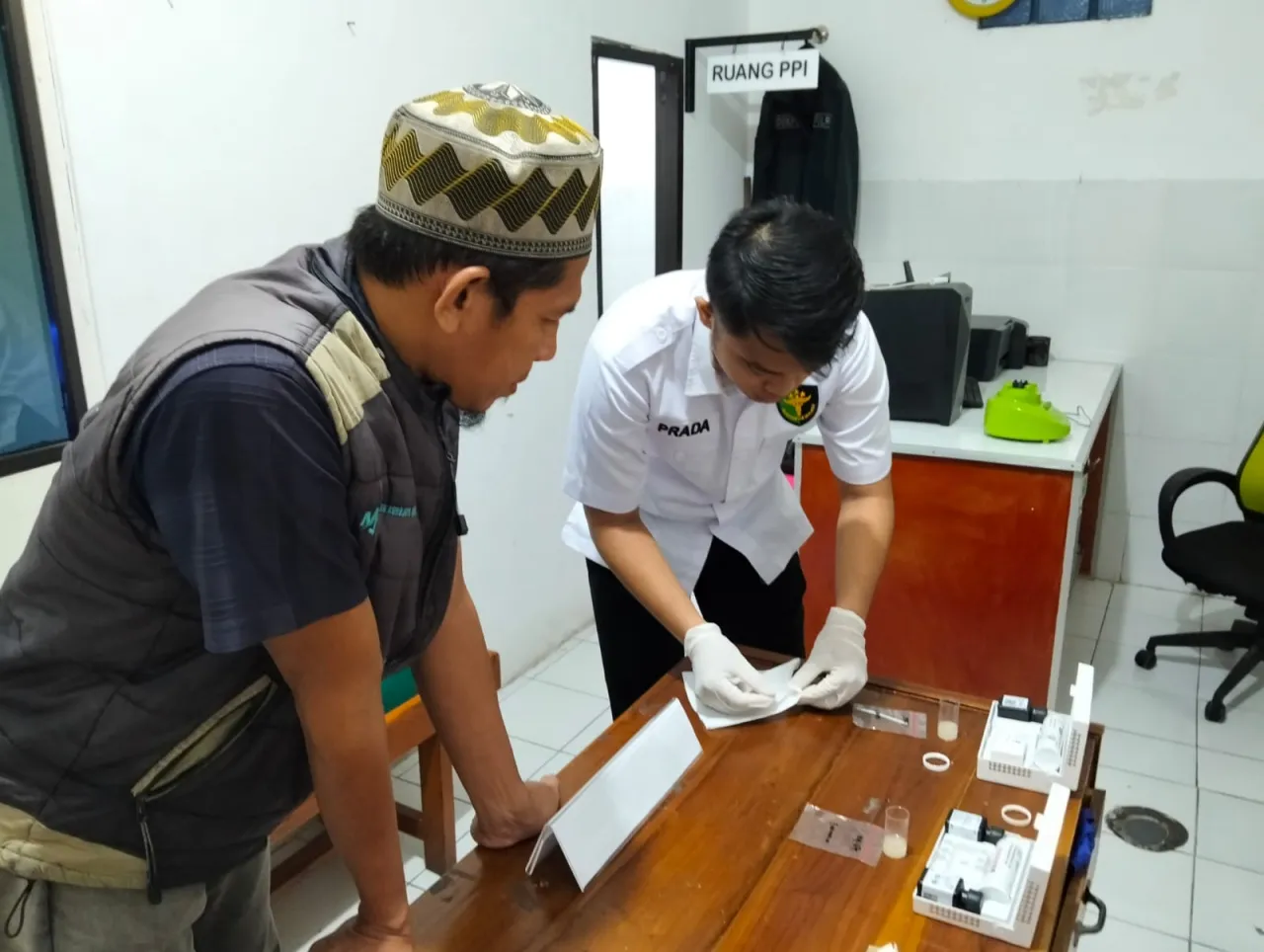 SPPG Pace Gandeng Sidokkes Polres Nganjuk, Pastikan Makanan Bergizi Gratis Aman dan Layak Konsumsi