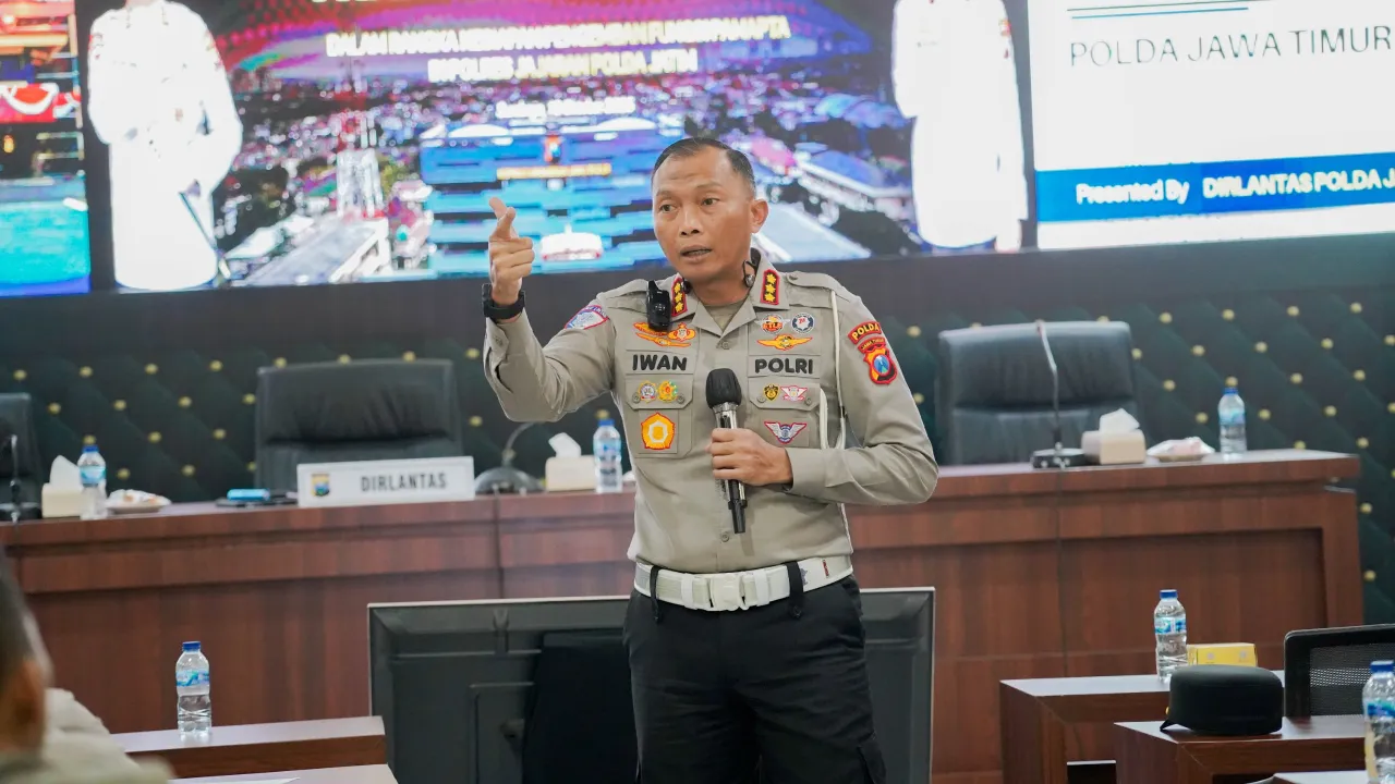 Hari Pertama Operasi Zebra Semeru 2025 Fatalitas Kecelakaan di Jatim Nihil