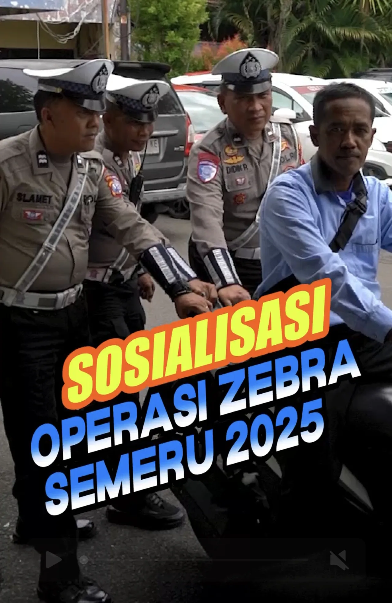 Sosialisasi Operasi Zebra Semeru 2025 Kanit Regident Satpas Colombo Tekankan Pentingnya Kesadaran Lalu Lintas 